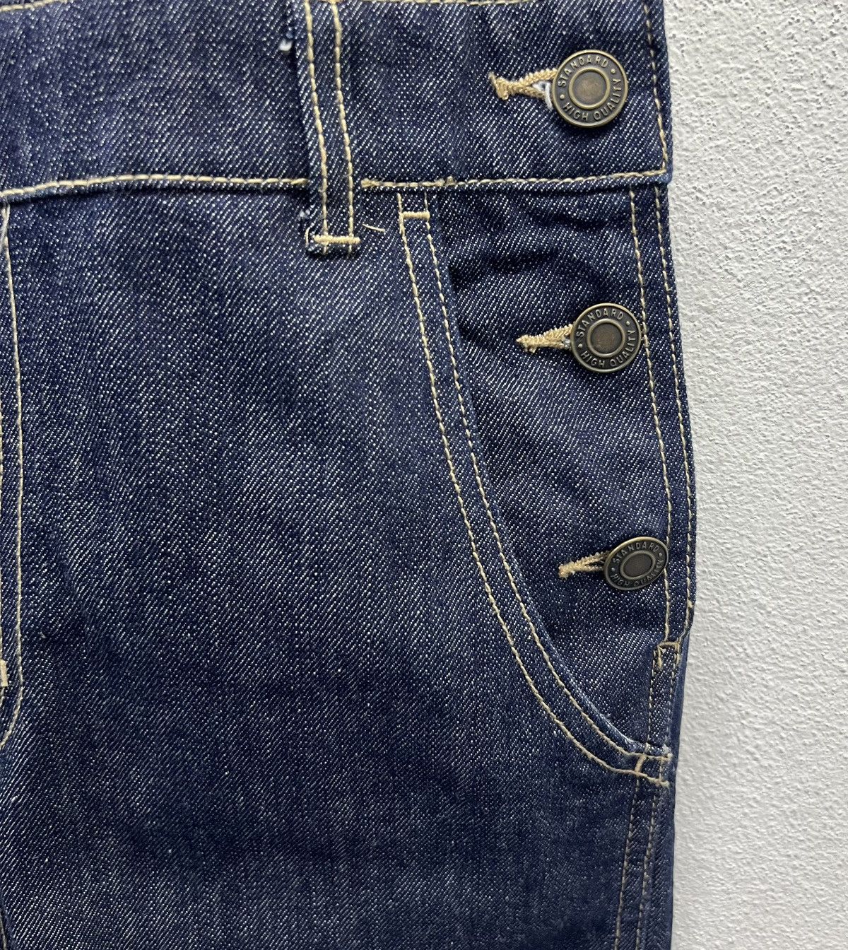 Japanese Brand × Vintage Vintage Y2K Style Colza Japanese Denim Overalls (Size M) Size US 31 - 8 Thumbnail