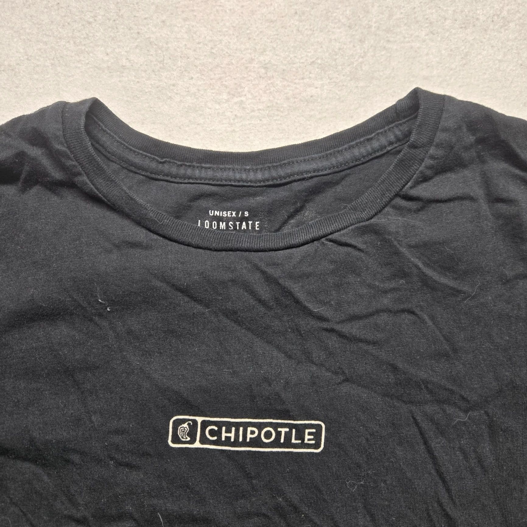 Vintage Chipotle Shirt Black S Small - Real Ingredients In Our Food Graphic Tee Mens Shirt 2010s 90s Theme Size US S / EU 44-46 / 1 - 3 Thumbnail