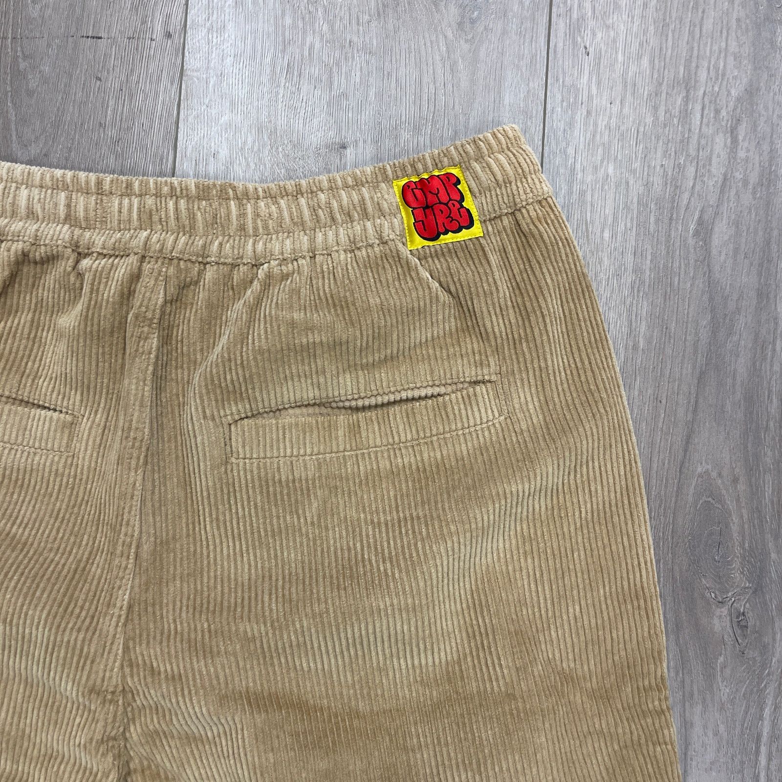Empyre Empyre Elastic Waist Relax corduroy skate shorts Tan Medium Size US 32 / EU 48 - 4 Thumbnail