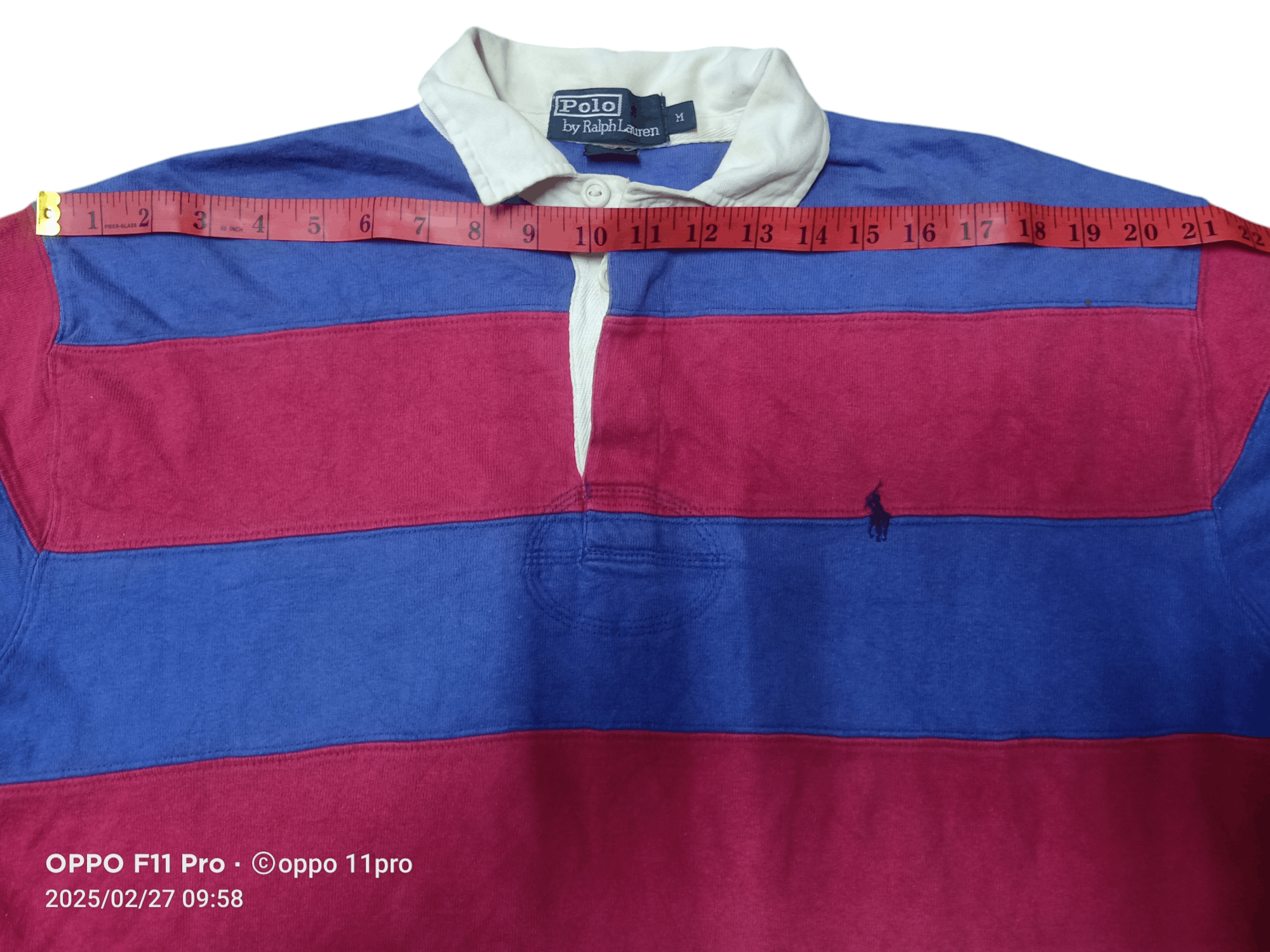 Polo Ralph Lauren × Rugby Ralph Lauren Polo Ralph LongSleeve Polo Shirt Size US L / EU 52-54 / 3 - 2 Thumbnail