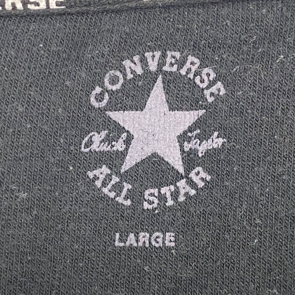 Vintage Vintage Converse Sweatshirt Crewneck Black Big Logo Size L Size US L / EU 52-54 / 3 - 5 Thumbnail