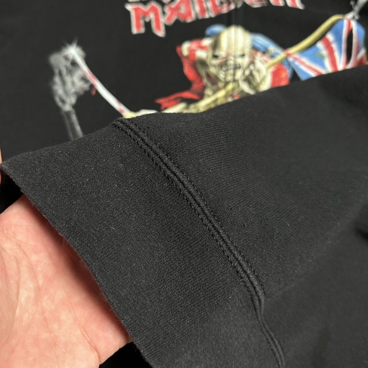 Iron Maiden × Vintage Iron Maiden Vintage Fullprint Zip Hoodie XL Nobody Win Fight Size US XL / EU 56 / 4 - 8 Thumbnail