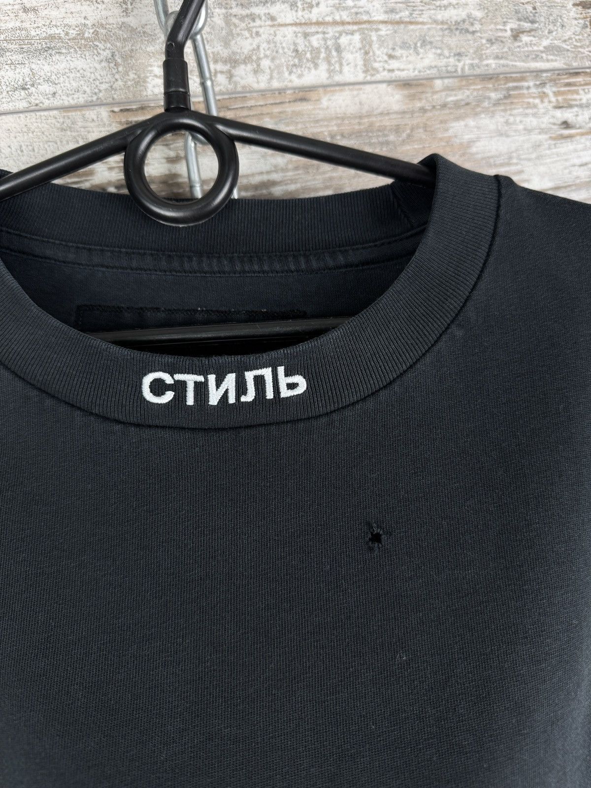 Heron Preston Mens Heron Preston СТИЛЬ T-shirt tee crewneck tee faded Size US XL / EU 56 / 4 - 6 Thumbnail