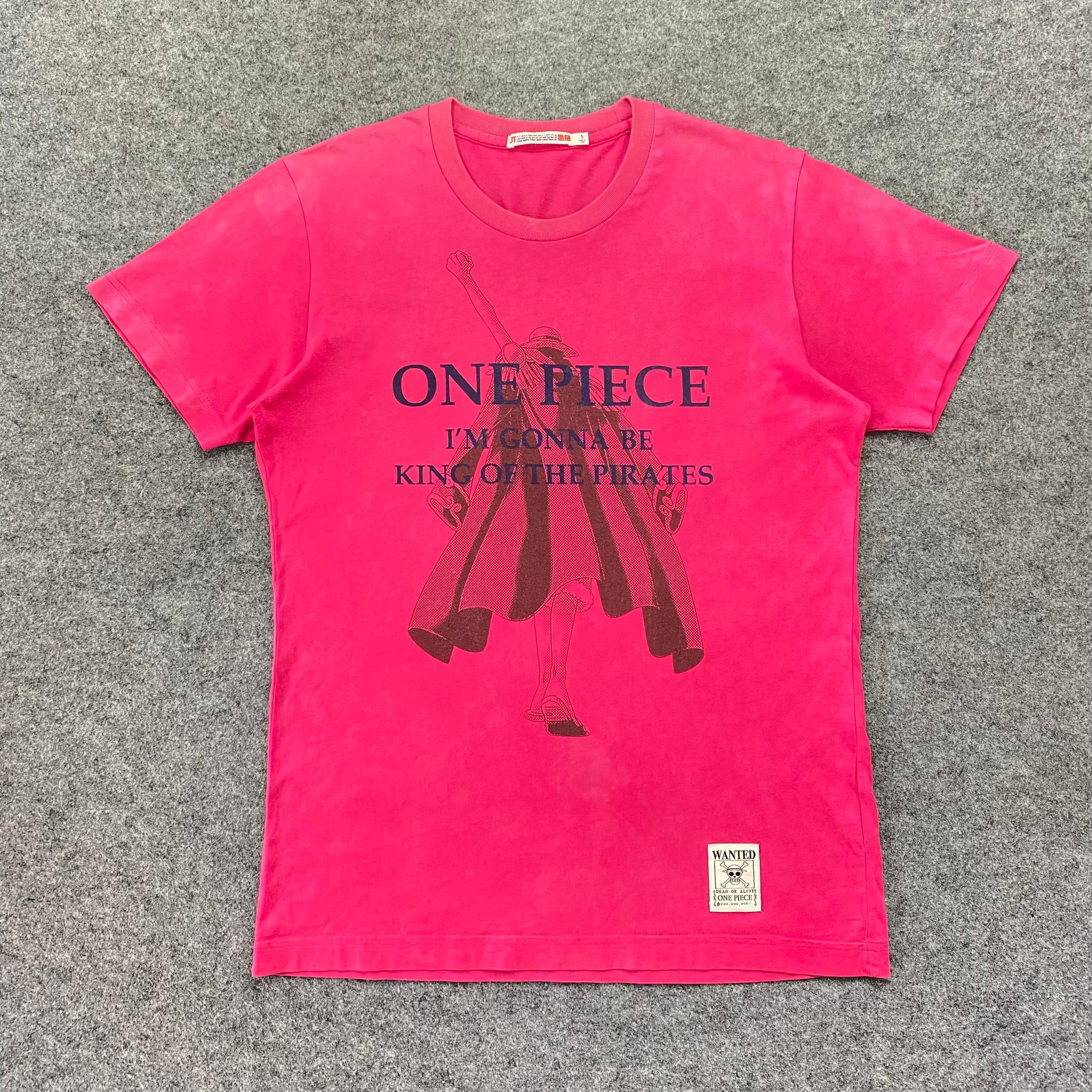 One Piece Vintage One Piece Wanted Anime Tshirt Size US M / EU 48-50 / 2 - 1 Thumbnail