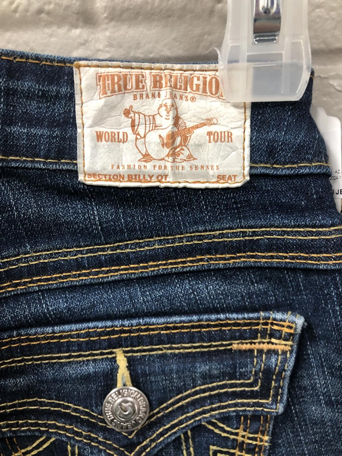 True Religion True Religion Women's Bootcut Jeans - Dark Wash Size 25" / US 0 / IT 36 - 5 Thumbnail