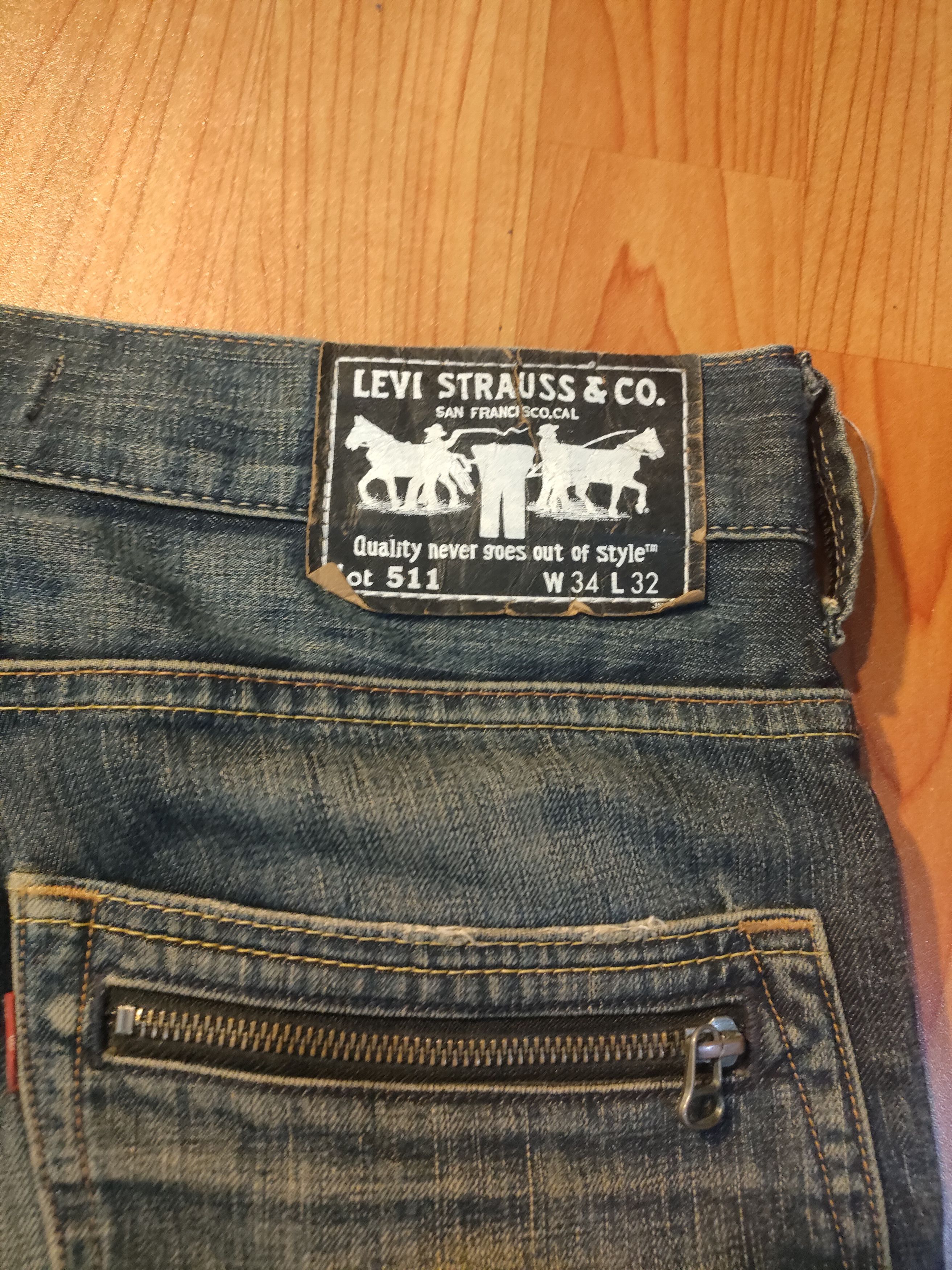Levi's Made & Crafted Levi's 511 Jeans Size US 34 / EU 50 - 2 Thumbnail