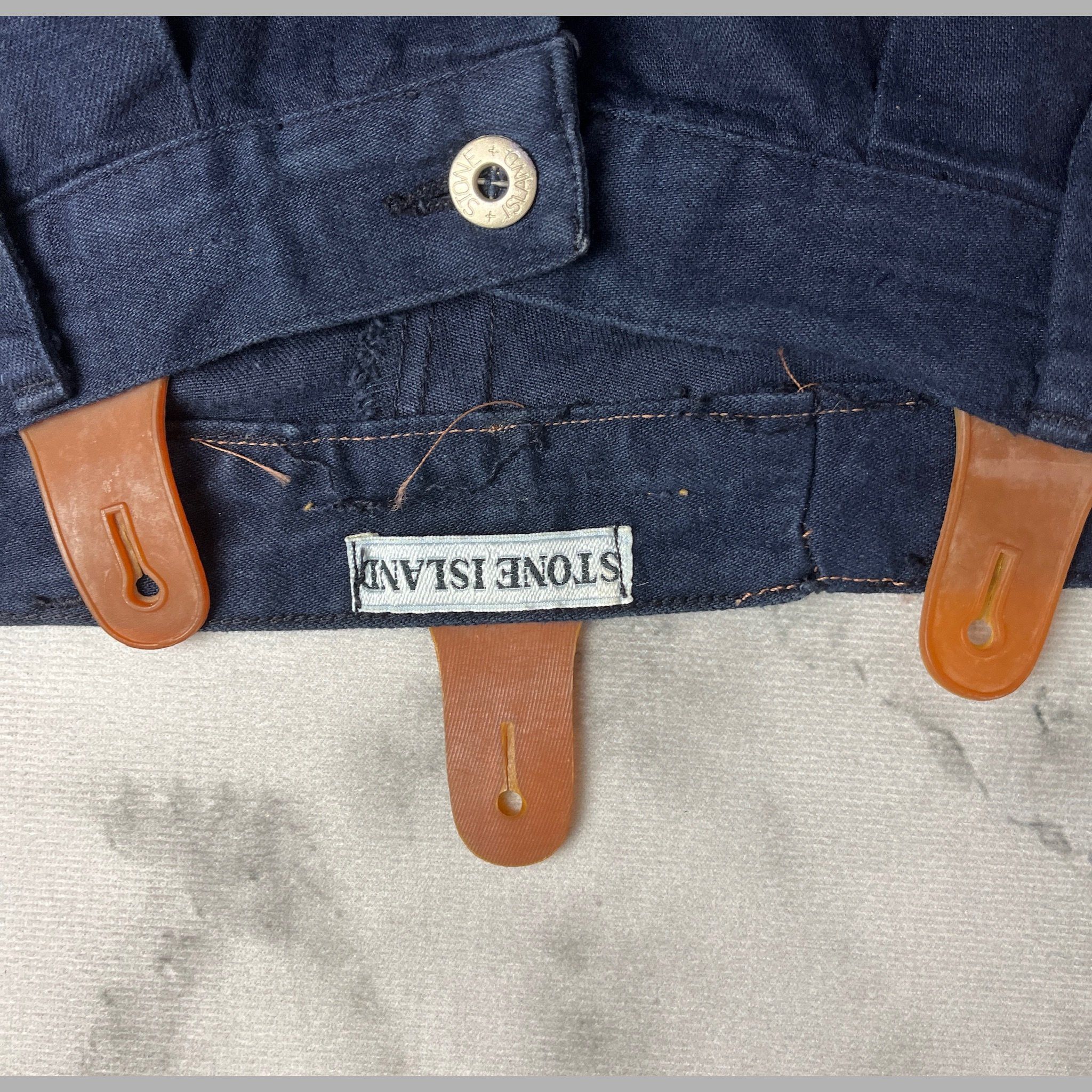Stone Island Pantaloni Stone Island Cotone Pesante Attacchi 1989 – 46 IT Size US 32 / EU 48 - 3 Thumbnail