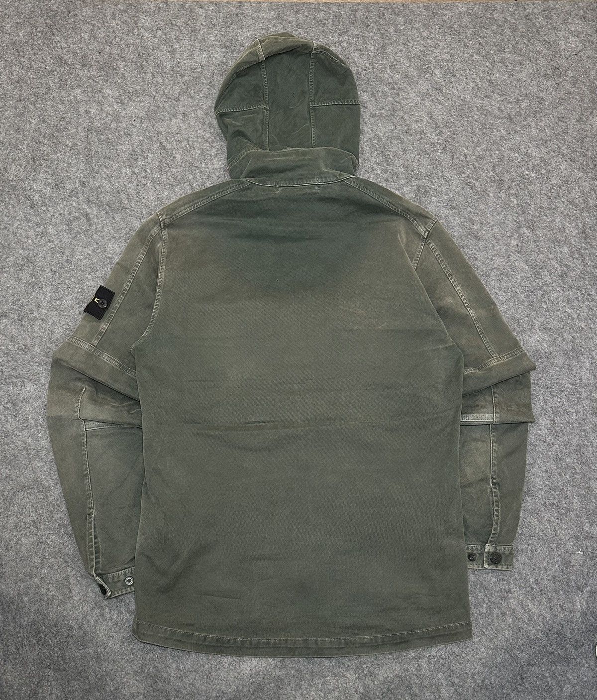 Stone Island Stone Island 109LN Tinto Old hooded overshirt. Size US S / EU 44-46 / 1 - 2 Thumbnail