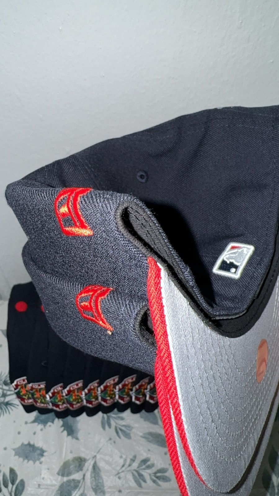New Era New Era 59fifty Navy and red Chief Wahoo fitted hat Size ONE SIZE - 4 Thumbnail