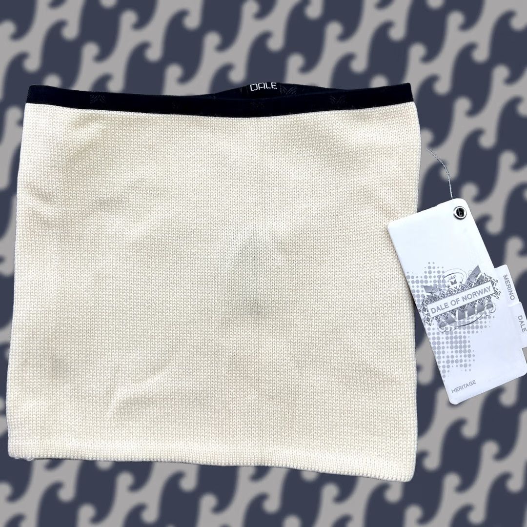 Dale Of Norway Dale of Norway Beige Neck Warmer 100% Merino Wool OS Tube Scarf Outdoor Gaiter Balaclava Unisex Adults One Size Thermal Size ONE SIZE - 1 Thumbnail