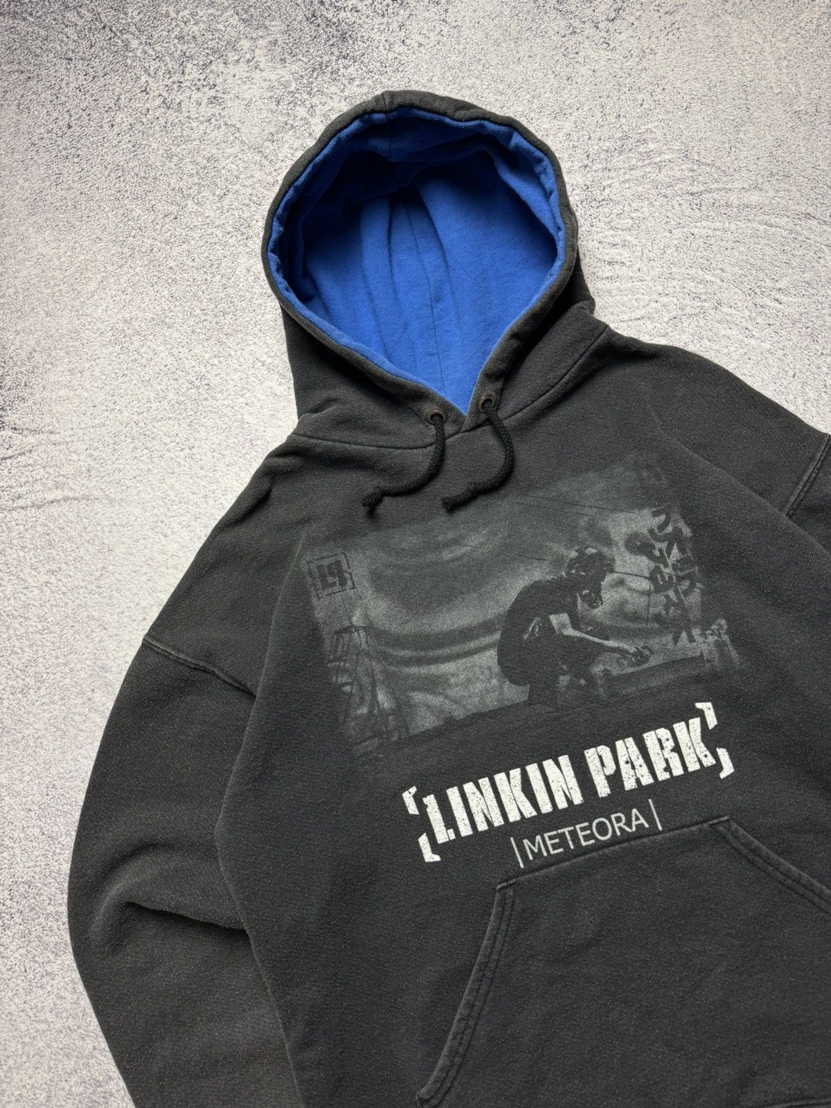 Band Tees Vintage 2003 Linkin Park Meteora Hoodie Punk Rock Metal Band Size US S / EU 44-46 / 1 - 2 Thumbnail