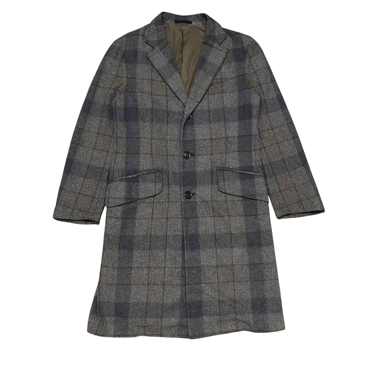 9CM Made In Japan Plaid Long Coat