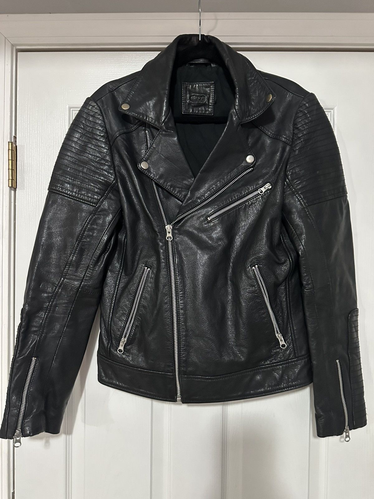 ASOS Reclaimed Vintage Biker Jacket (SMALL)
