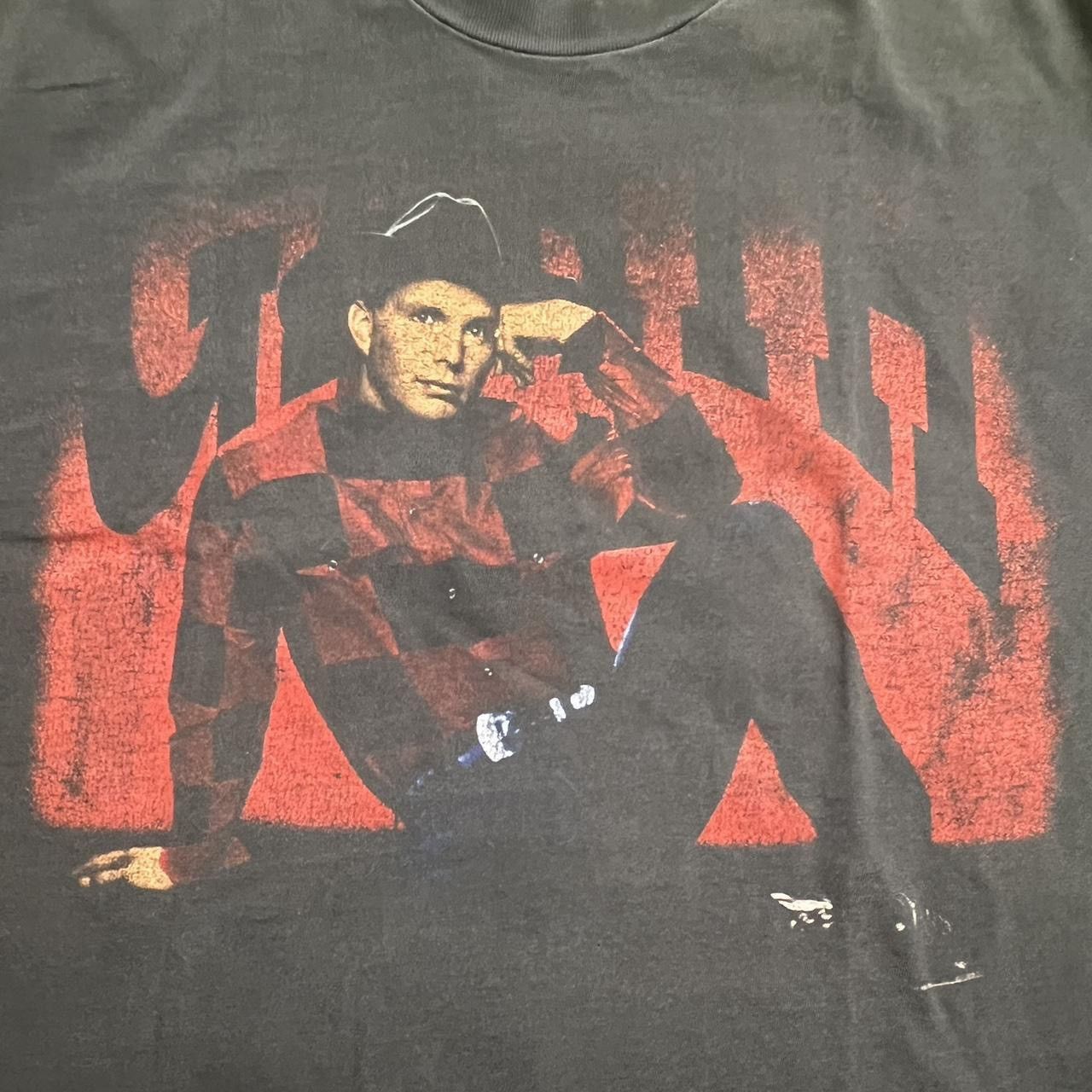 Band Tees × Hanes × Vintage Vintage 1992 Garth Brooks T-shirt Size US XL / EU 56 / 4 - 2 Thumbnail