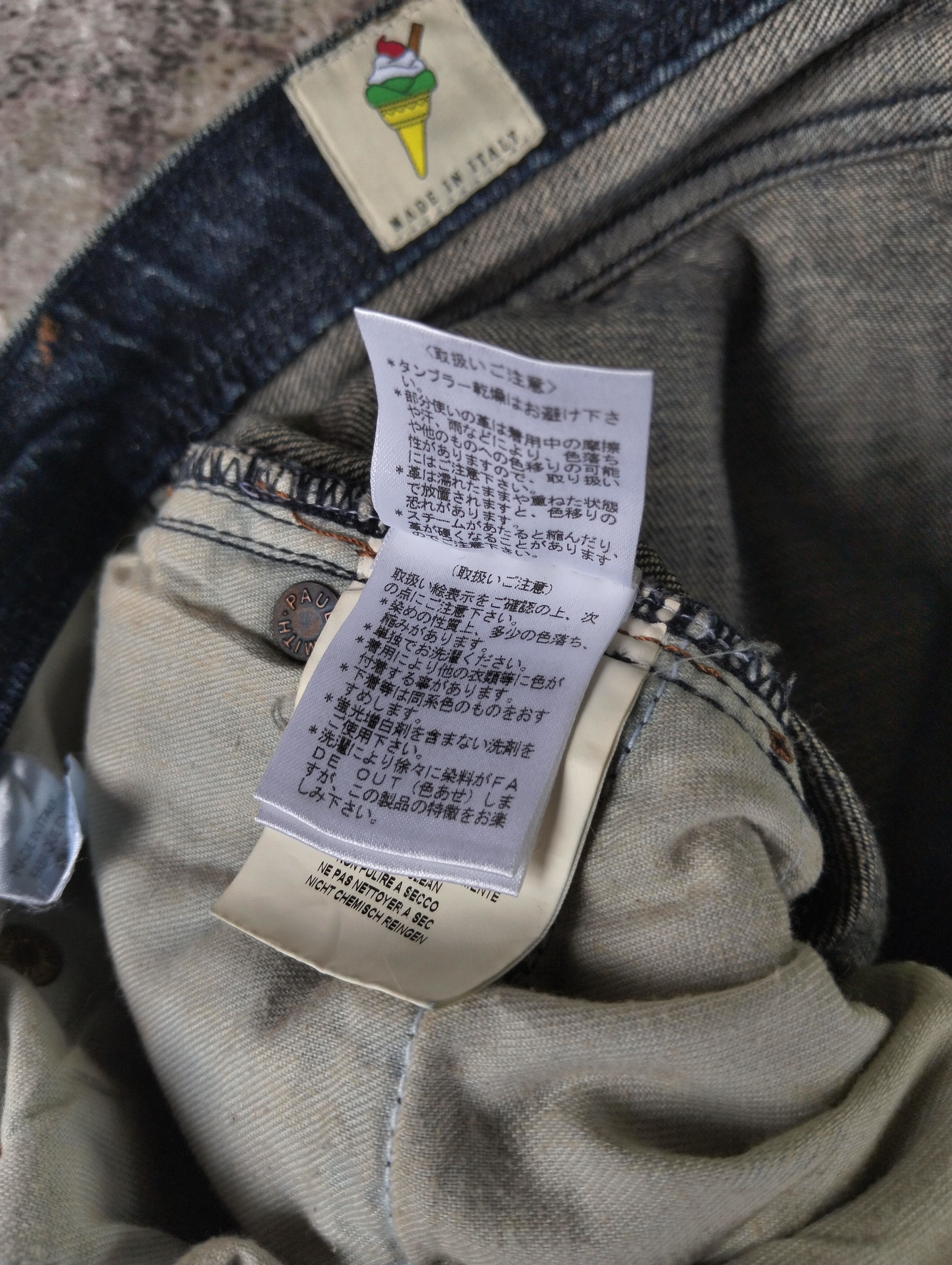 Paul Smith Paul Smith Jeans Button Fly Paint Splatter Distressed Denim Size US 32 / EU 48 - 16 Thumbnail