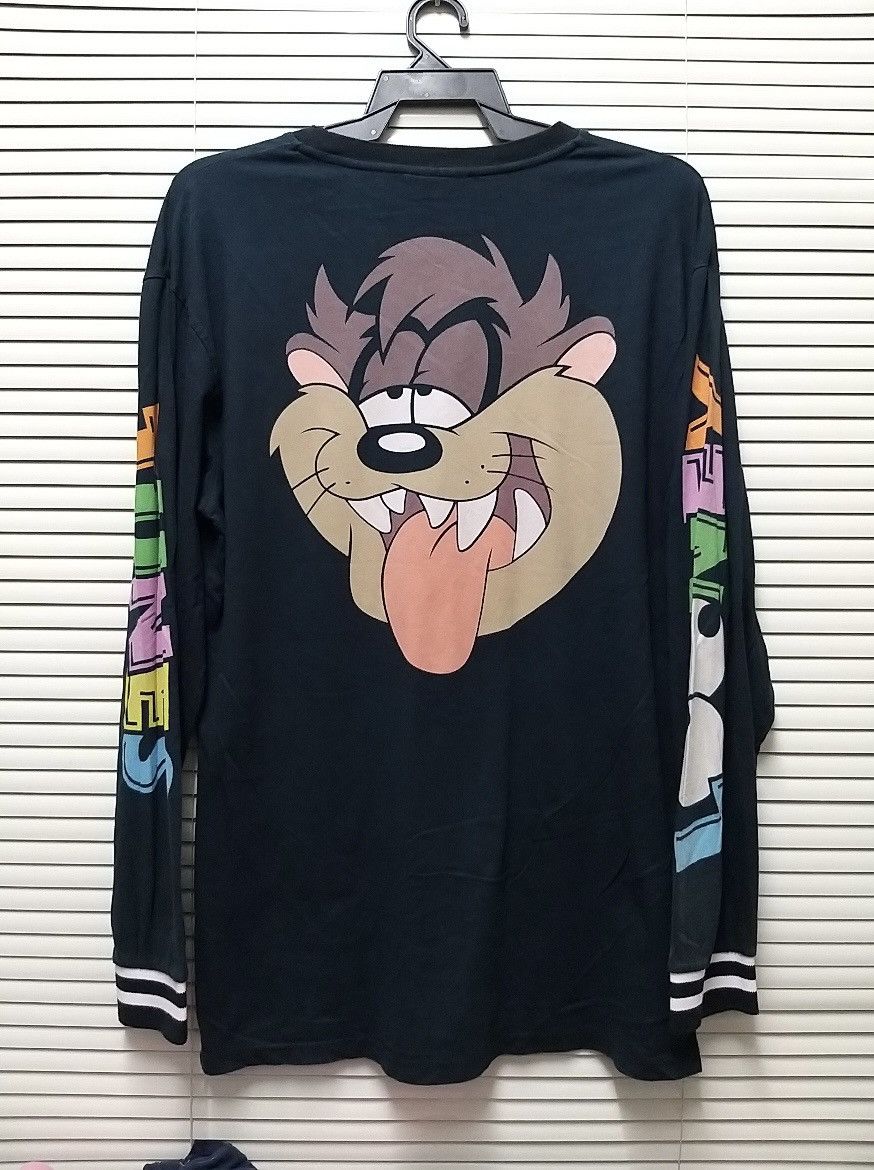 Lazy Oaf LAZY OAF x LOONEY TUNES TAZZ LONGSLEEVE T SHIRT Size US L / EU 52-54 / 3 - 1 Thumbnail