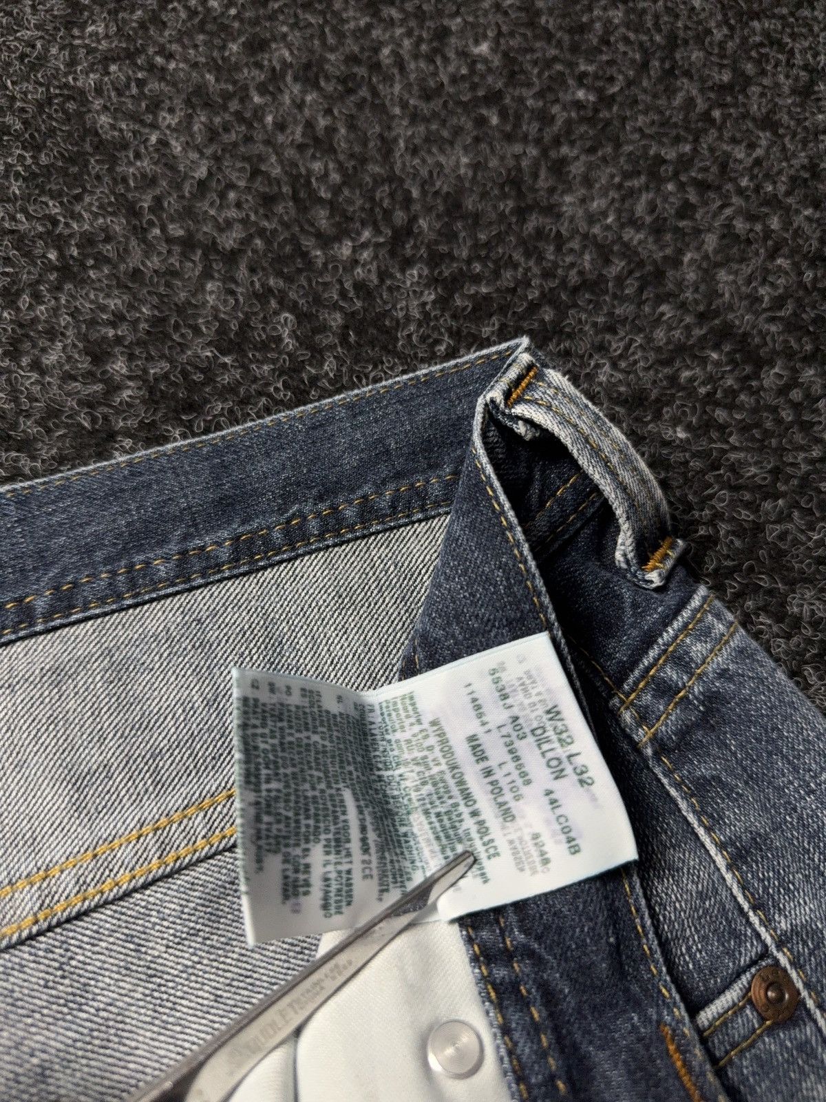 Lee Archive Retro 00s Lee DILLON Bootcut Jeans Opium Punk Y2K Size US 32 / EU 48 - 11 Thumbnail