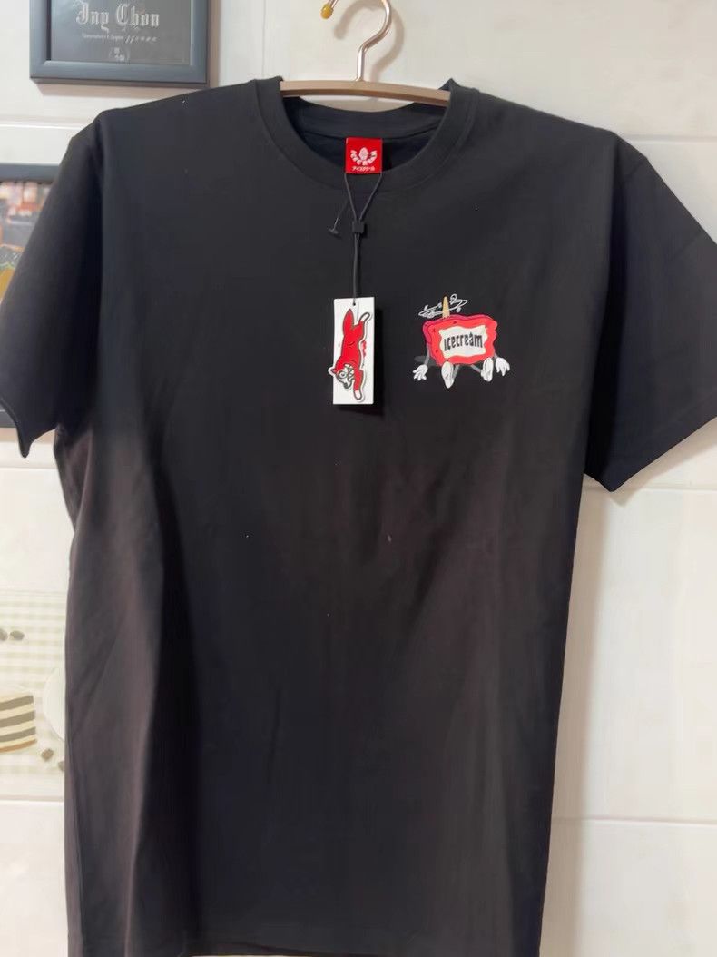 Billionaire Boys Club BBC ICECREAM Black Short Sleeve T-shirt Size US L / EU 52-54 / 3 - 1 Thumbnail