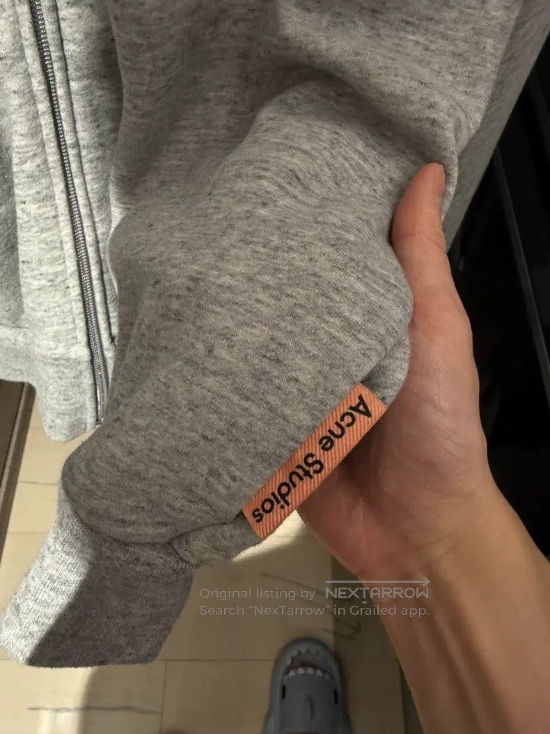 Acne Studios Acne Studios Classic Zip-Up Hoodie Sweatshirt Size US S / EU 44-46 / 1 - 2 Thumbnail