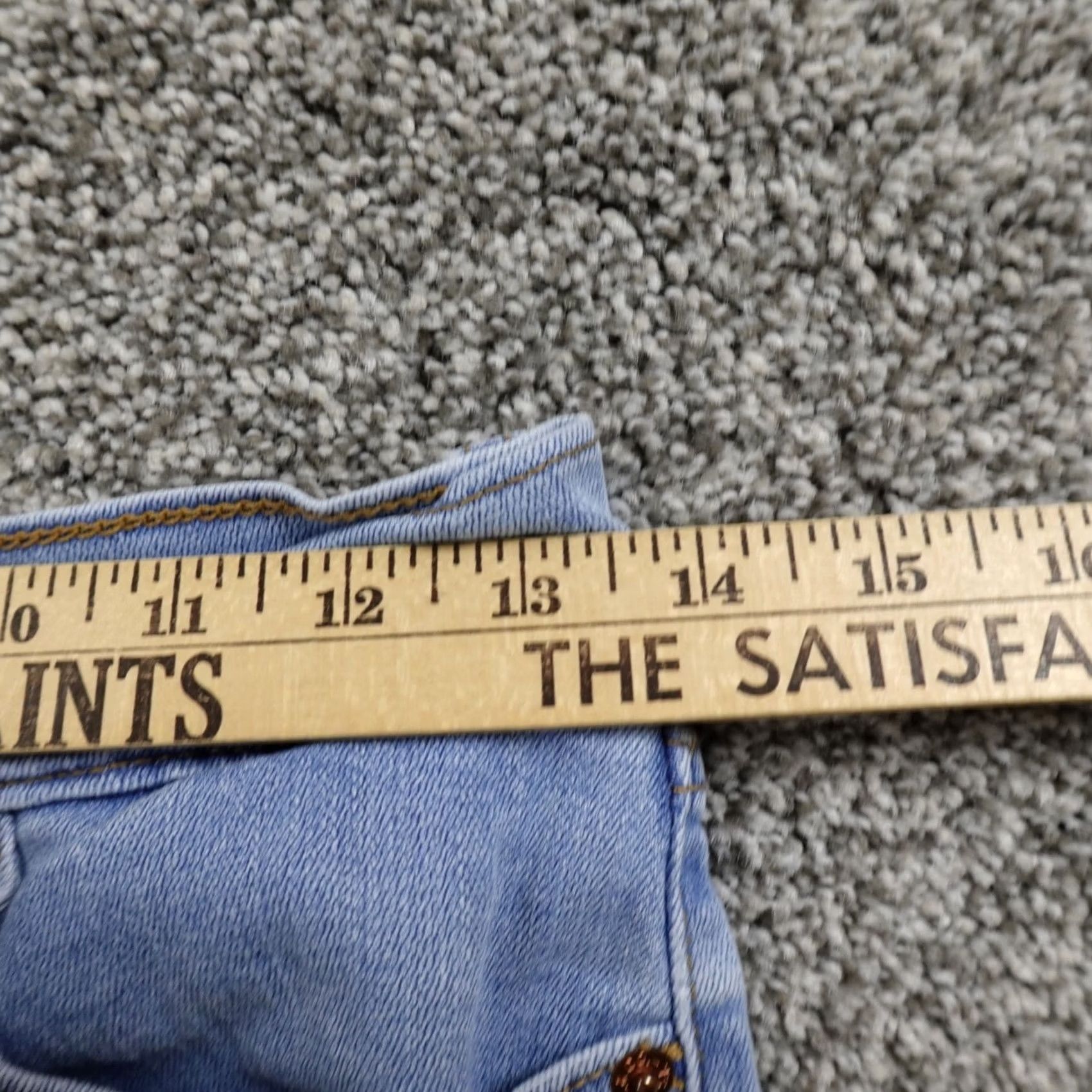 Levi's Levis Shorts Womens 28 Blue Denim Jean Cut Off High Rise Micro Booty Hot Pants Denim Shorts Jeans Cut Off Blue Size 28" / US 6 / IT 42 - 5 Thumbnail