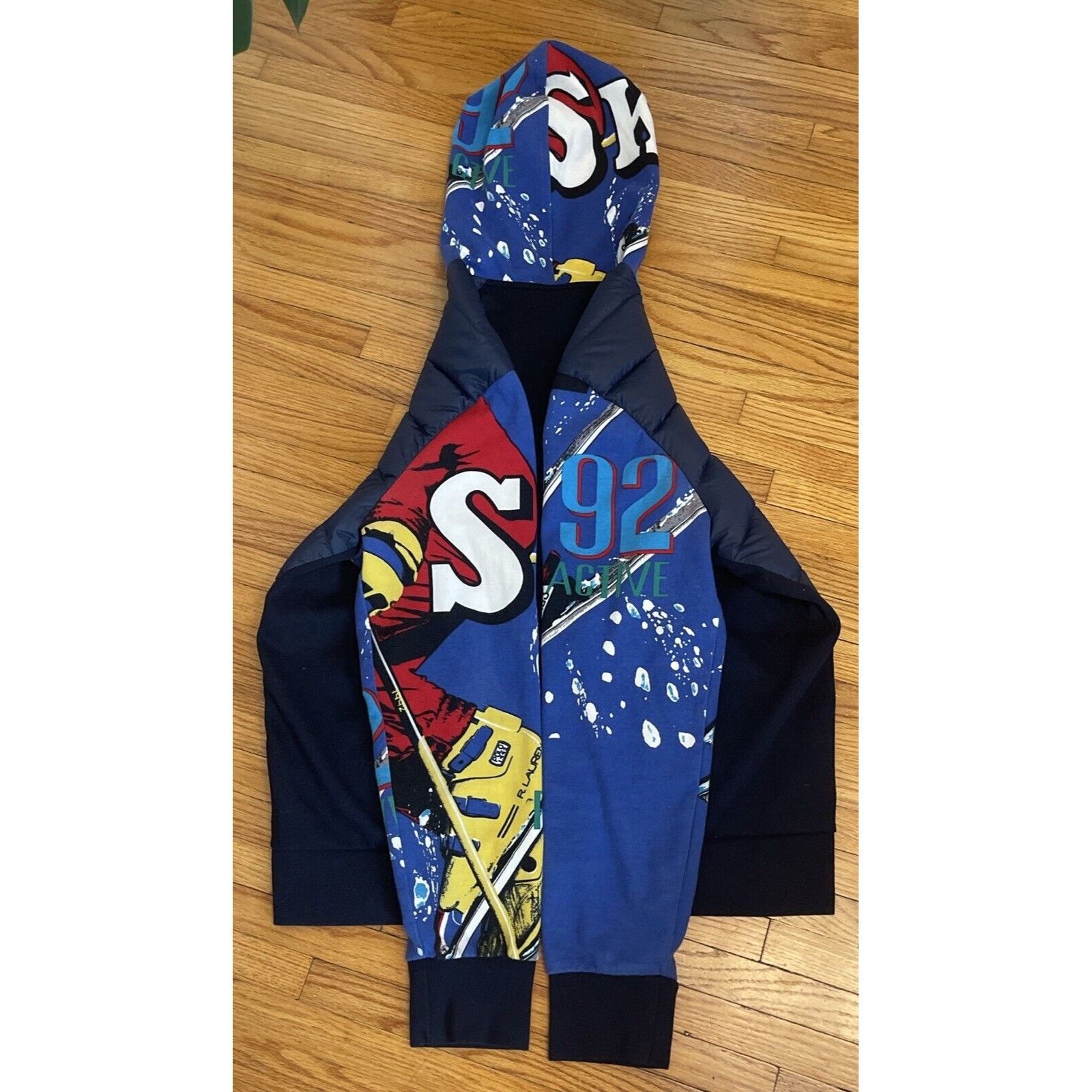Mens Large Polo Stadium Ralph Lauren 1992 Suicide Ski Jacket