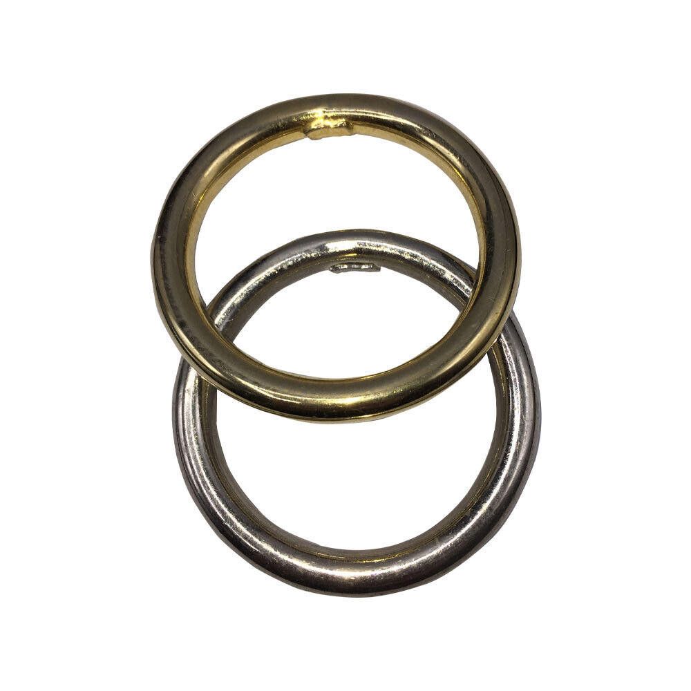 Designer Judith Leiber Silver Tone and Gold Tone Smooth Bangle Pair Size ONE SIZE - 2 Thumbnail