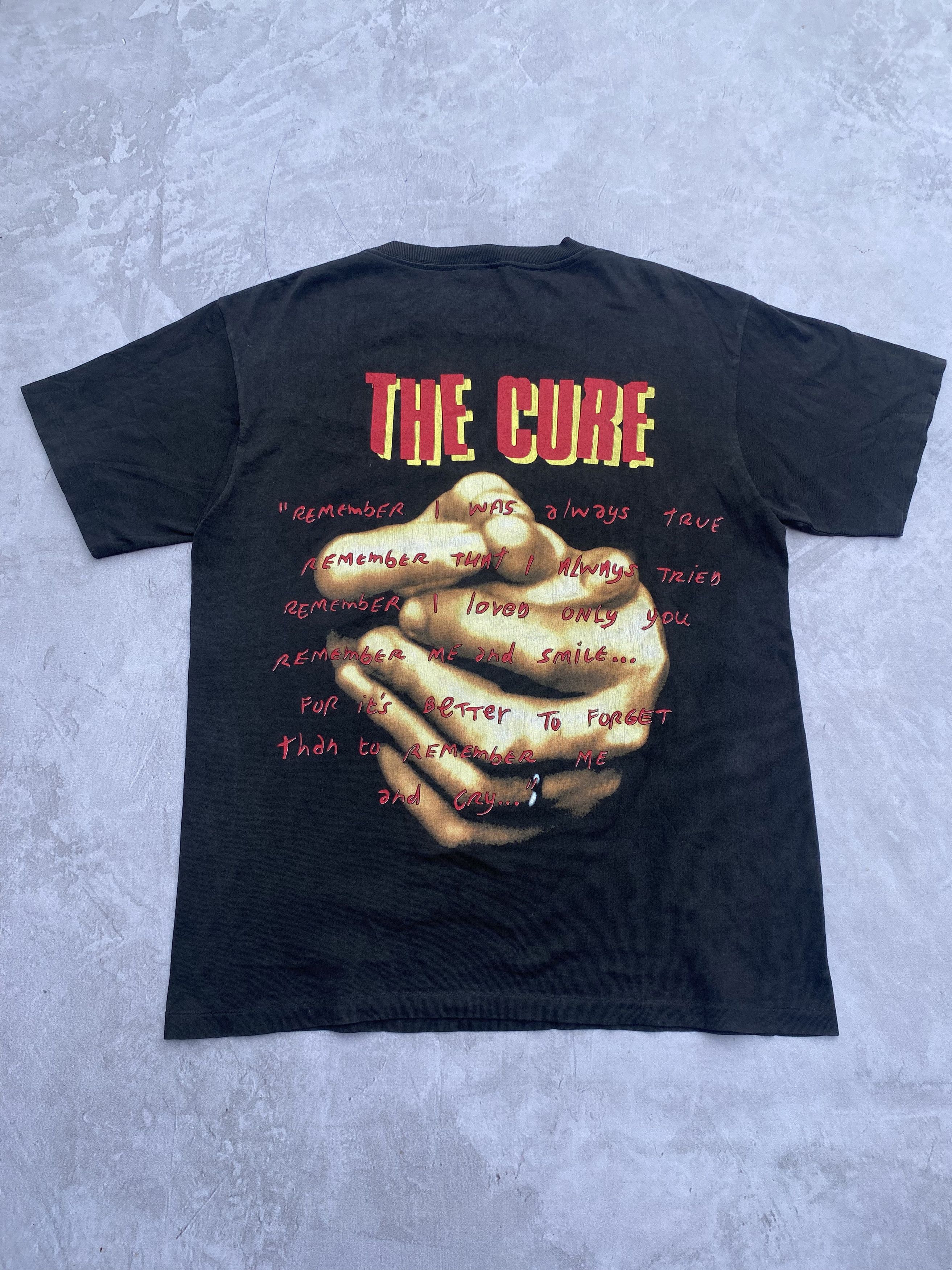 Band Tees × The Cure × Vintage The Cure Tour Wild Mood Swing 1996 Band Shirt Size US L / EU 52-54 / 3 - 5 Thumbnail