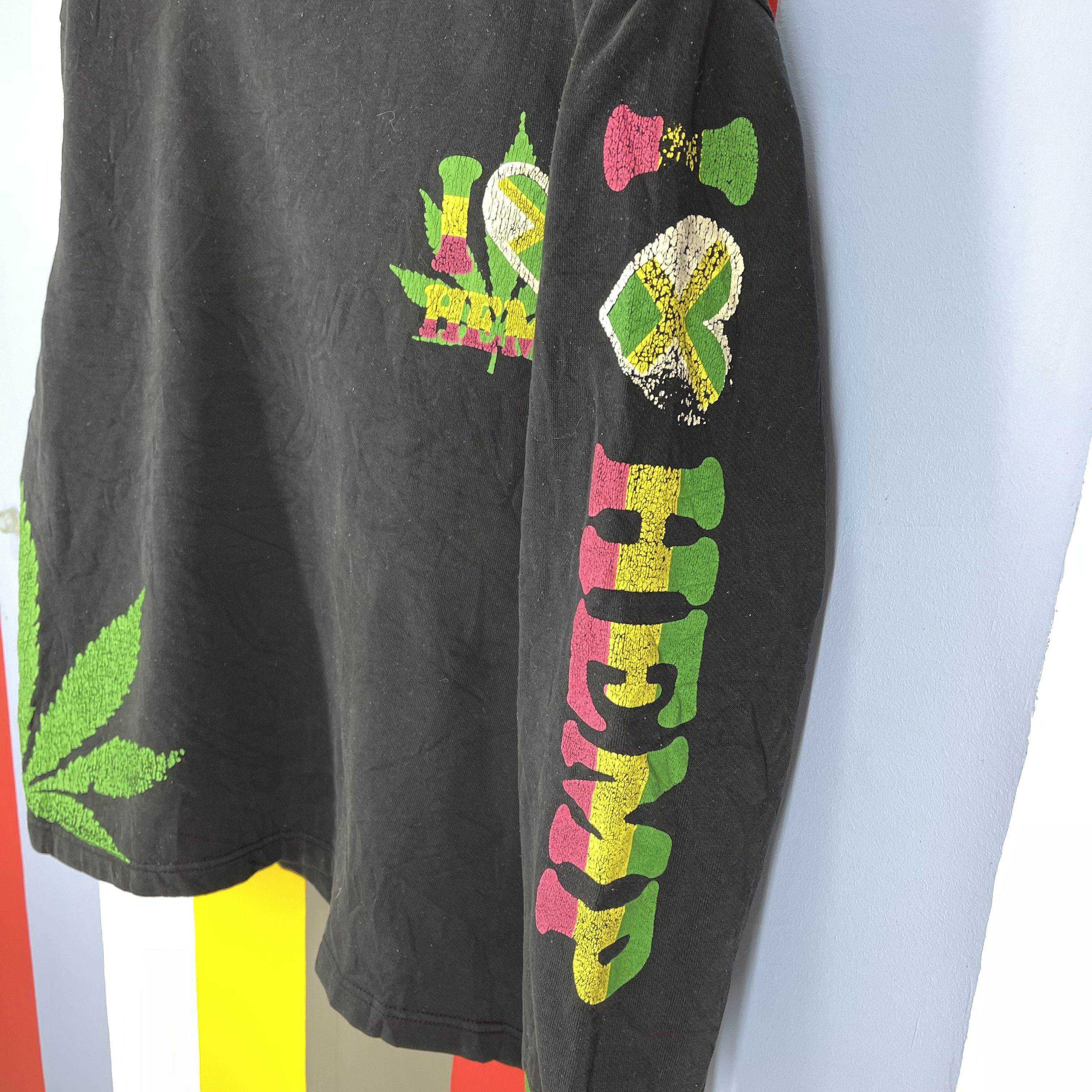 Other Jamaica Reggae I LOVE HEMP Crew Neck Sweatshirt #1335/AT Size US L / EU 52-54 / 3 - 6 Thumbnail