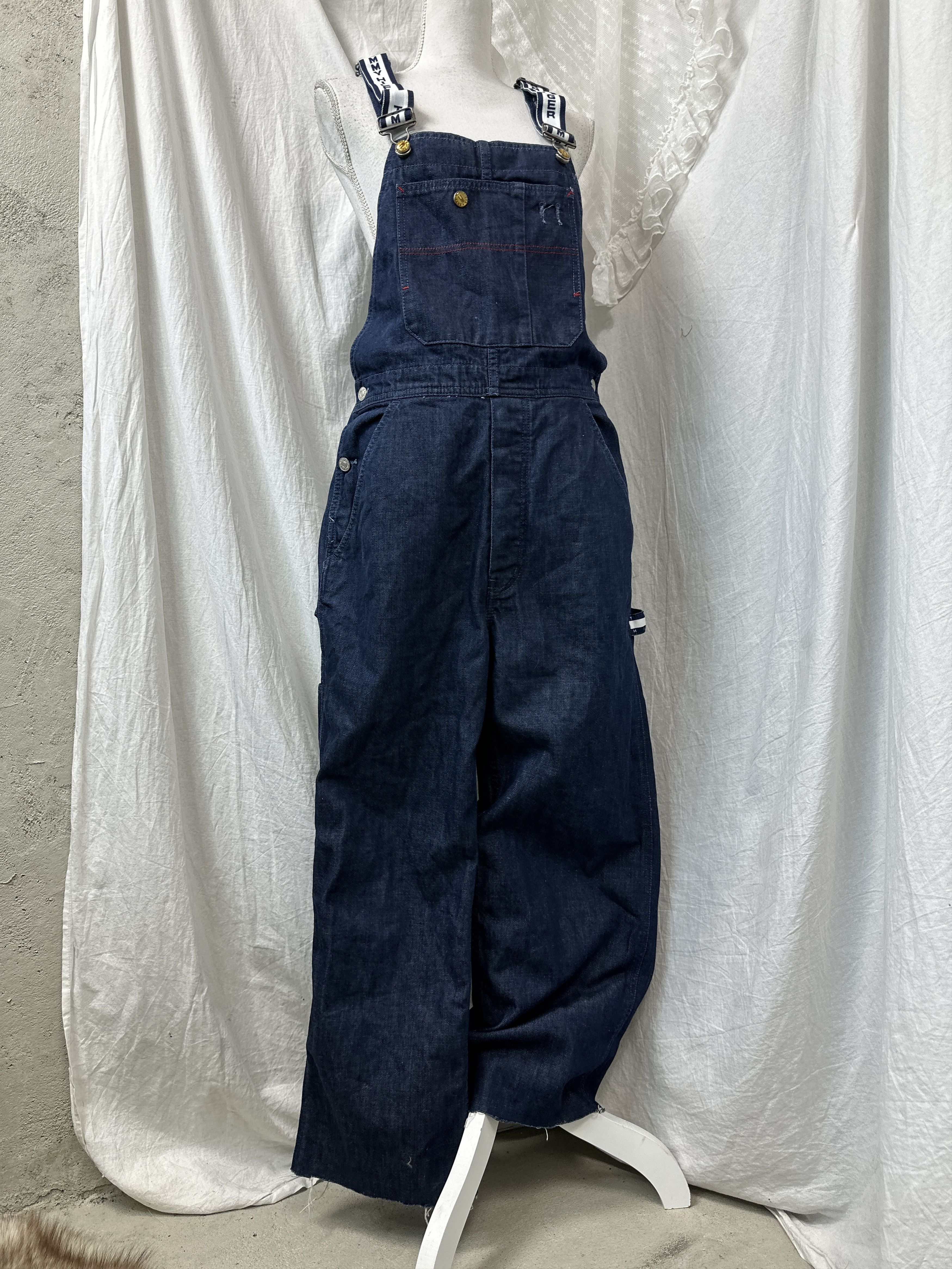 Tommy Hilfiger Vintage Denim Tommy Hilfiger Jeans Dungarees Y2K Size 26" / US 2 / IT 38 - 1 Thumbnail