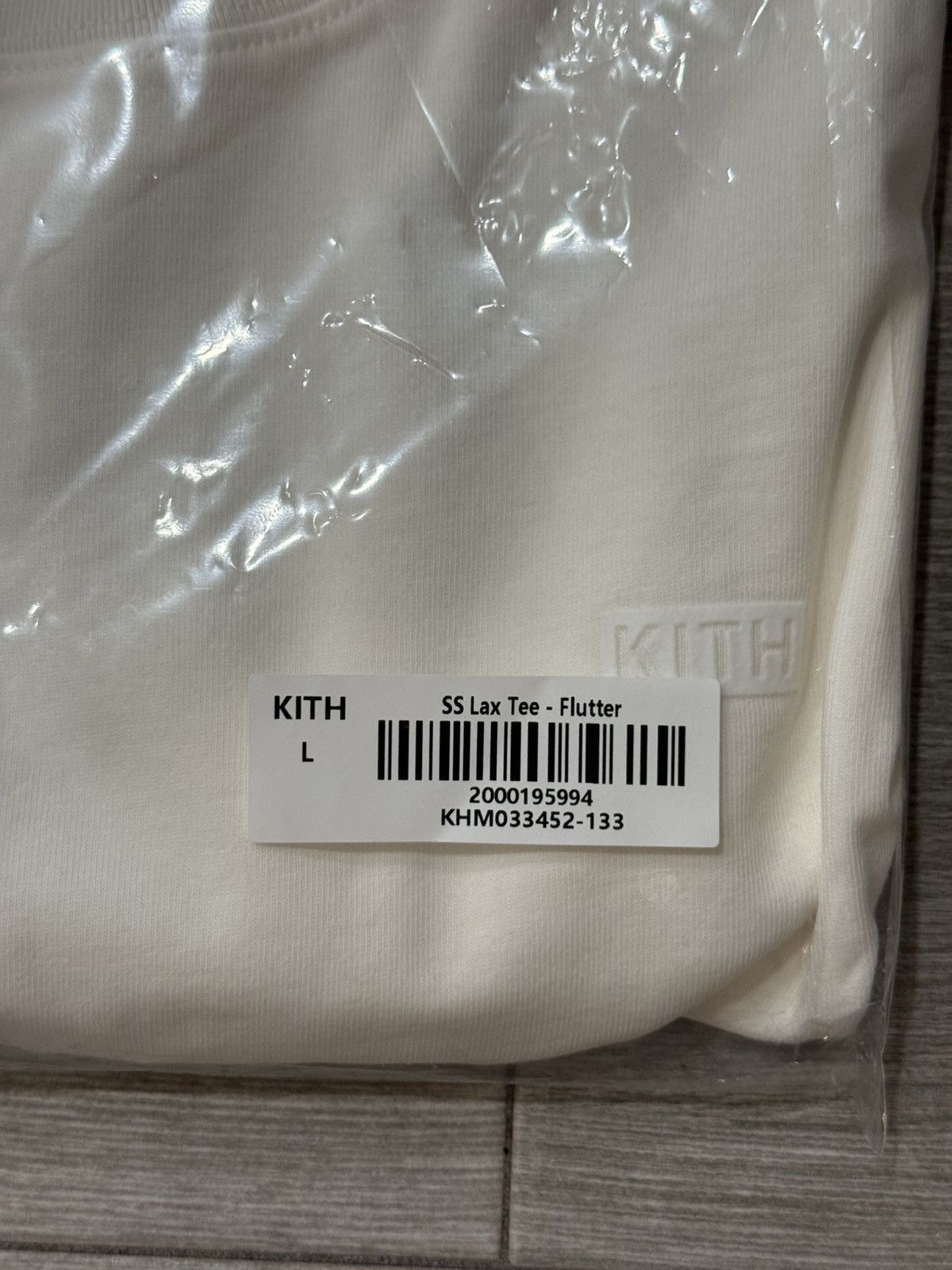 Kith Men's KITH LAX Tee Flutter khm033452-133 T-Shirt Sz Large Size US L / EU 52-54 / 3 - 10 Thumbnail