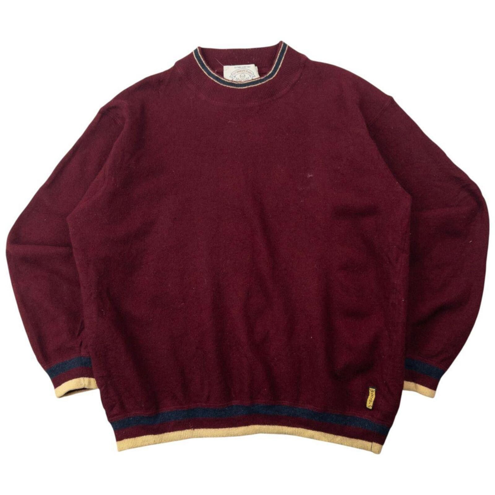 Other Vintage 90s Armani Jeans Wool Jumper Womens Size XS Size US XS / EU 42 / 0 - 1 Thumbnail
