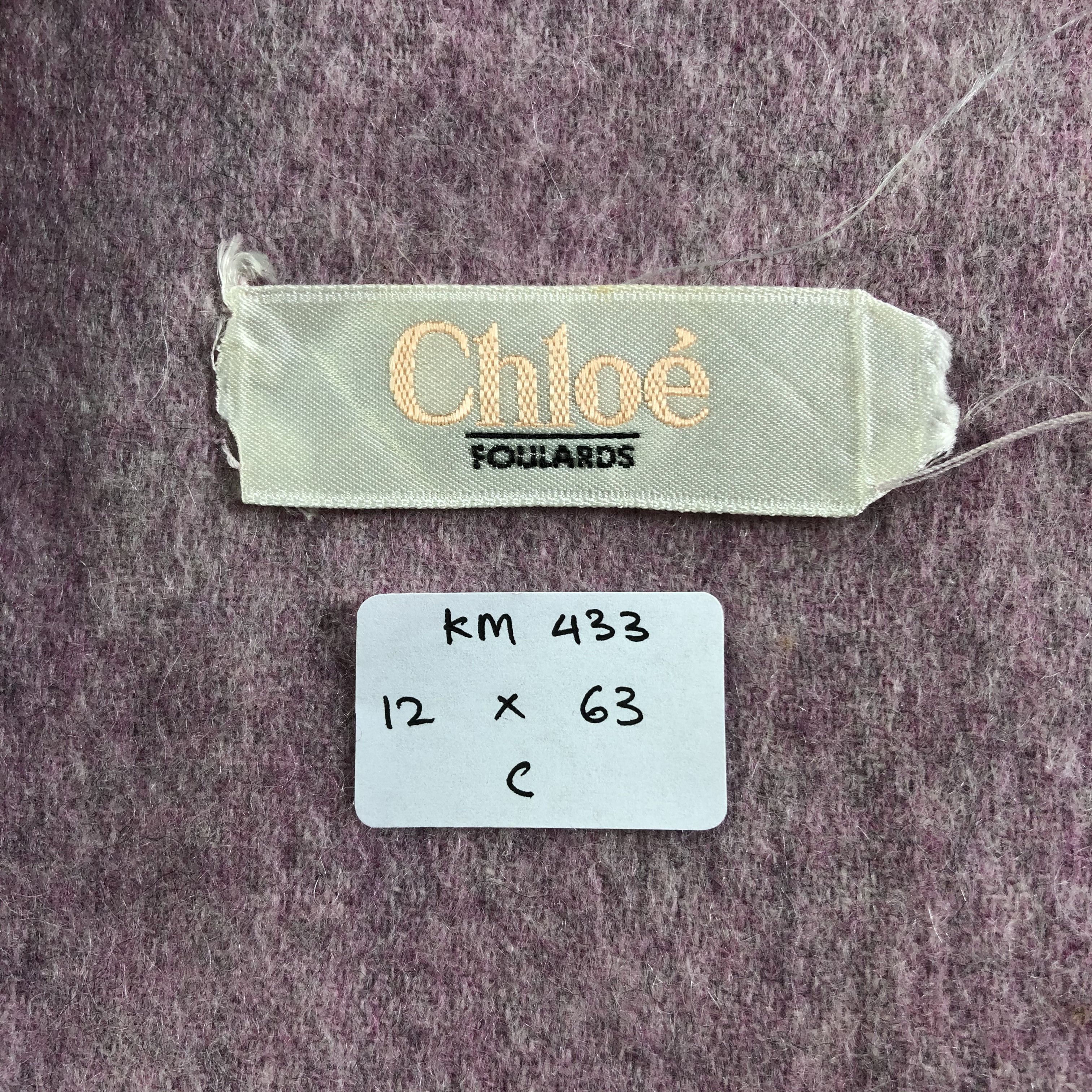 Vintage Chloe Scarf / Muffler / Neckwear - KM433 Size ONE SIZE - 9 Thumbnail