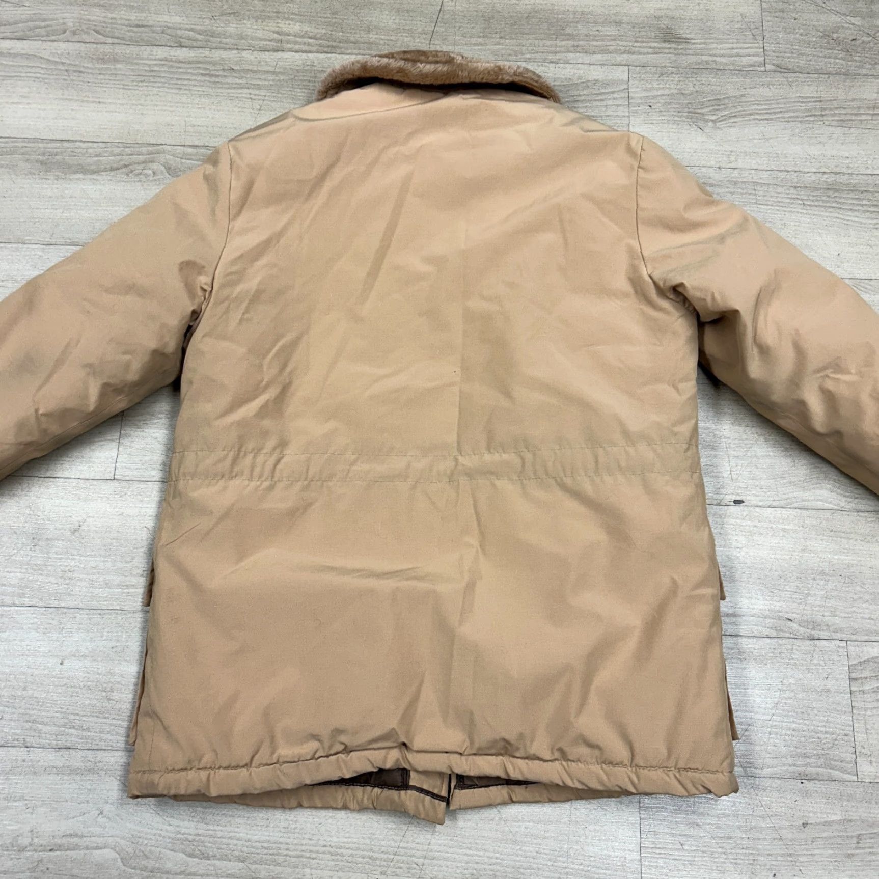 Vintage VINTAGE Thoroughbred Jacket Mens XL Brown Windbreaker Parka Coat Size US XL / EU 56 / 4 - 7 Thumbnail