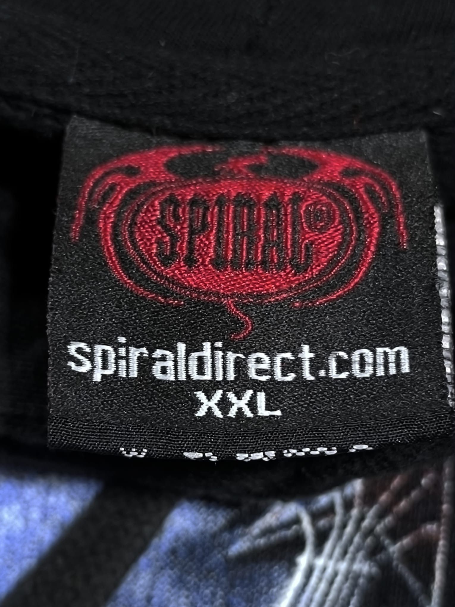 Vintage spiral xl metal hoodie Size US XXL / EU 58 / 5 - 5 Thumbnail