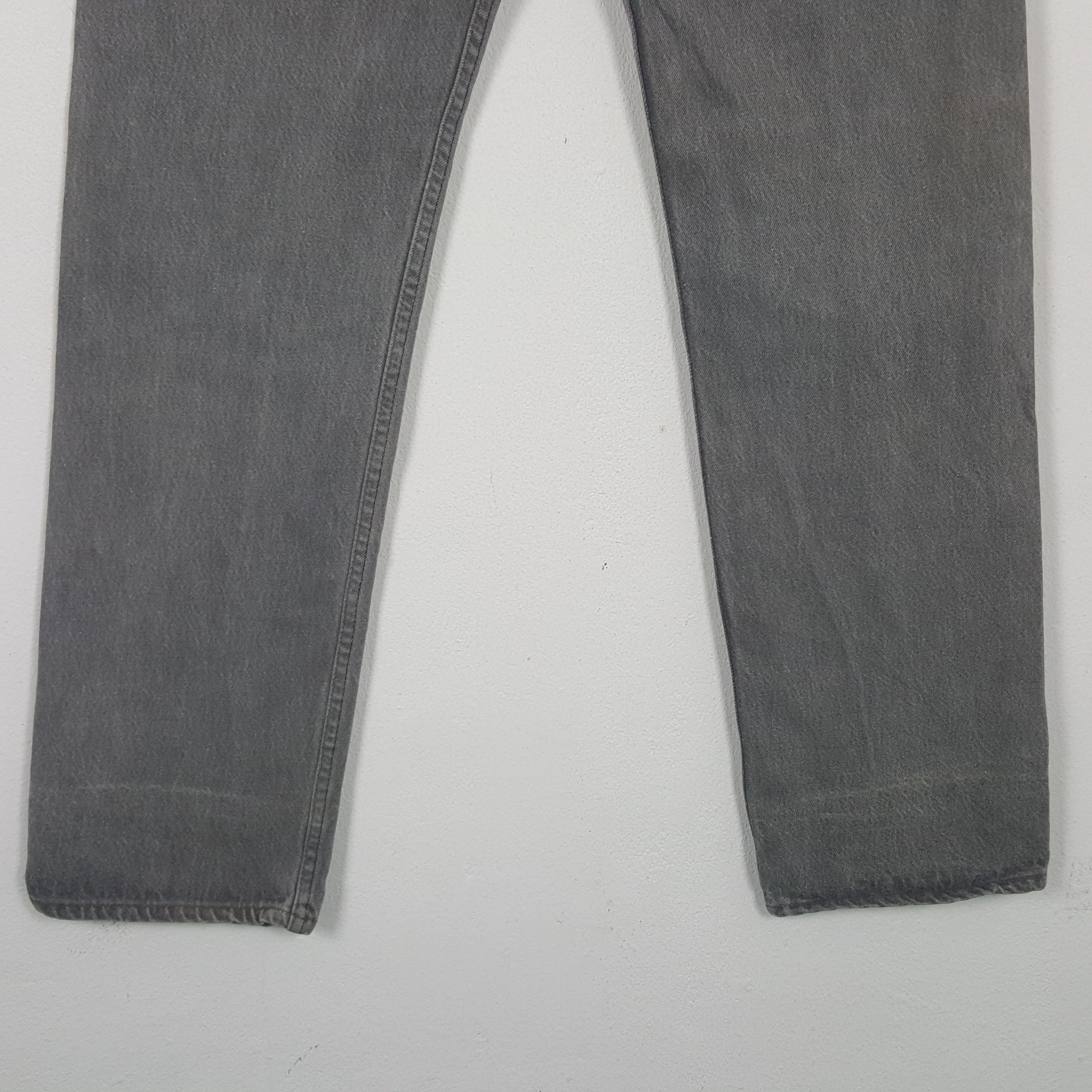 Levi's Vintage Levis 501 Grey Jeans Size US 30 / EU 46 - 6 Thumbnail