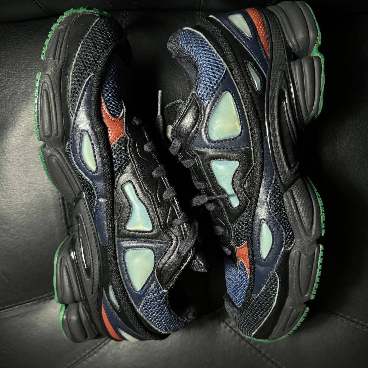 Adidas × Raf Simons 8,5us Adidas Raf Simons Ozweego Night Marine Sneakers Size US 8.5 / EU 41-42 - 5 Thumbnail