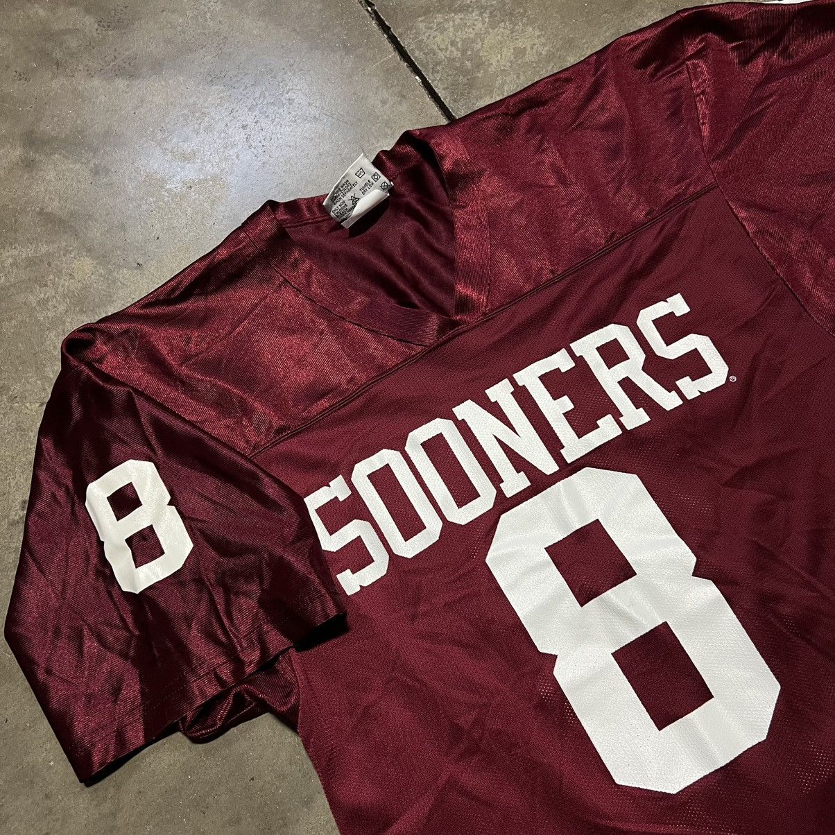 Vintage Vintage 90s Oklahoma Sooners Mesh Football Jersey 90s USA Size US M / EU 48-50 / 2 - 4 Thumbnail