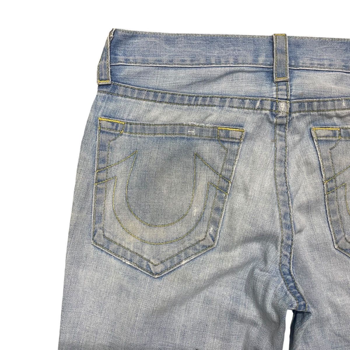 True Religion Vintage True Religion Distressed Denim Flare Jeans Size US 35 - 12 Thumbnail