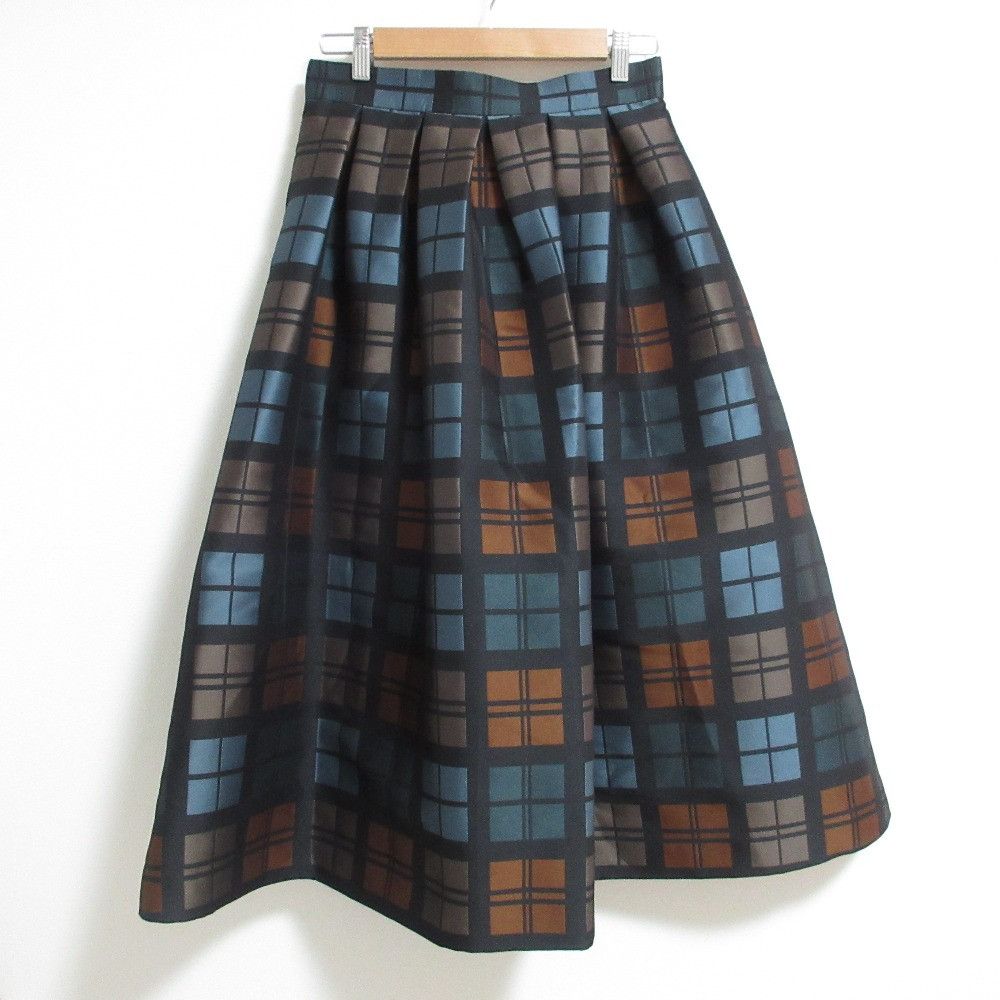 Other Other Sov Double Standard Clothing Check Jacquard Skirt Textile Skirts 0302-440-253 DUTY FREE for USA Size ONE SIZE - 1 Thumbnail
