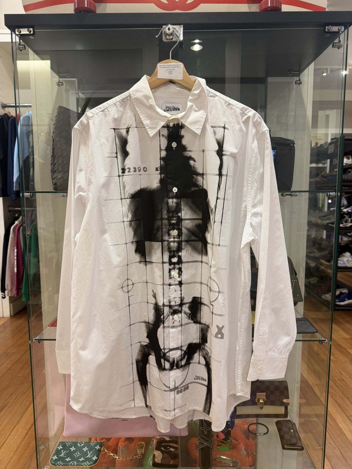 Jean Paul Gaultier Jean Paul Gaultier Squeletor Printed Button Down Shirt Size US L / EU 52-54 / 3 - 1 Thumbnail