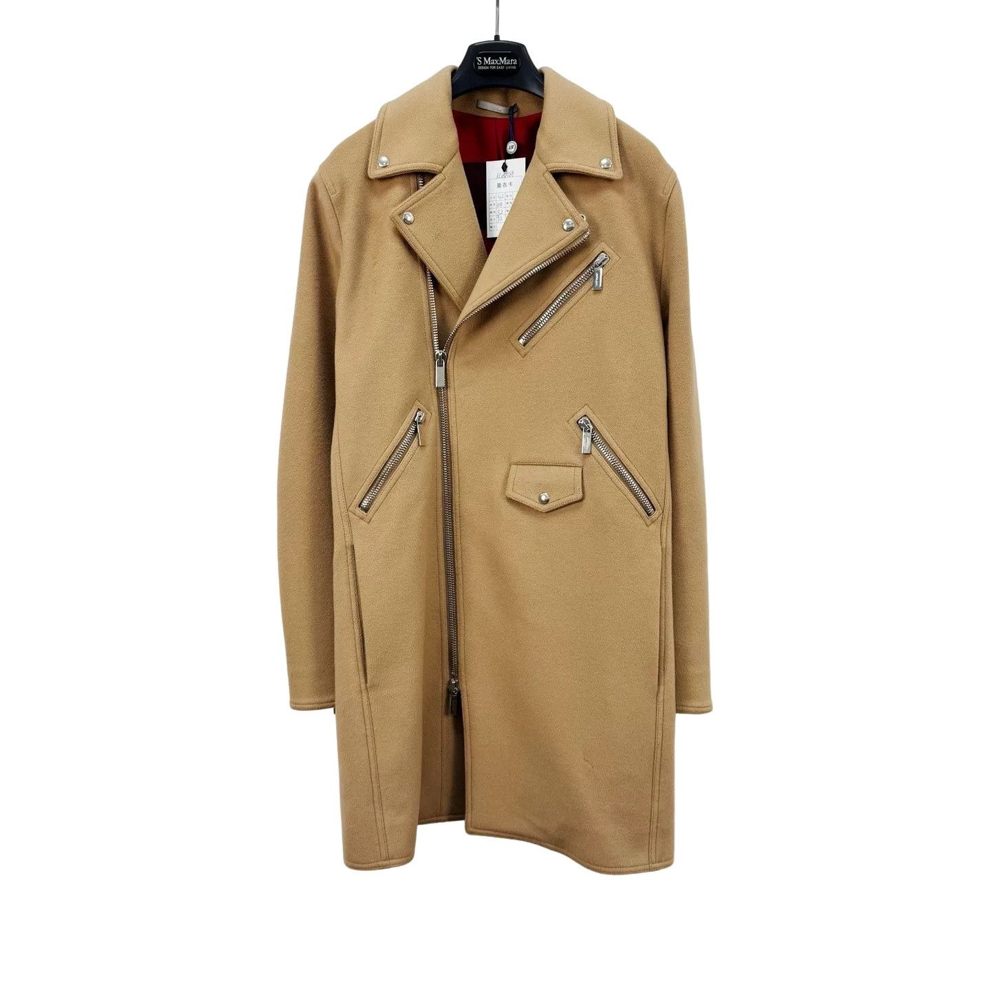 Dior Dior Wool Biker Coat Size XS Size US XS / EU 42 / 0 - 1 Thumbnail