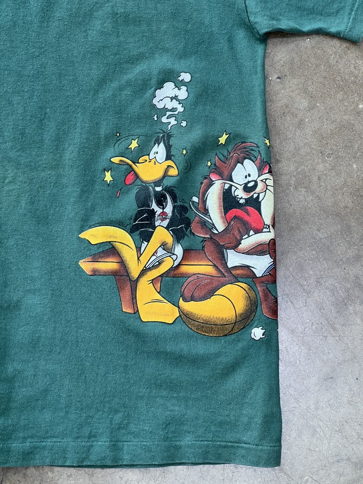 Warner Bros Vintage Looney Tunes Space Jam Wrap Graphic Tee Large Size US L / EU 52-54 / 3 - 5 Thumbnail