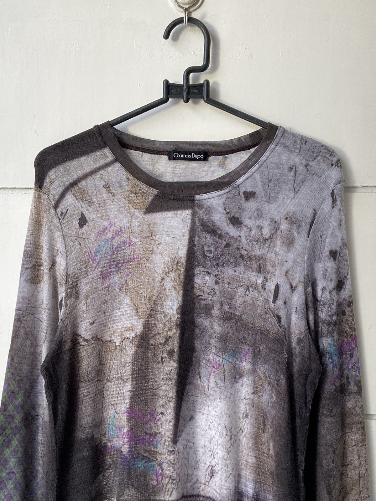 Designer × Japanese Brand CHAMOIS DEPO Motive T-shirt Size US XXS / EU 40 - 12 Thumbnail