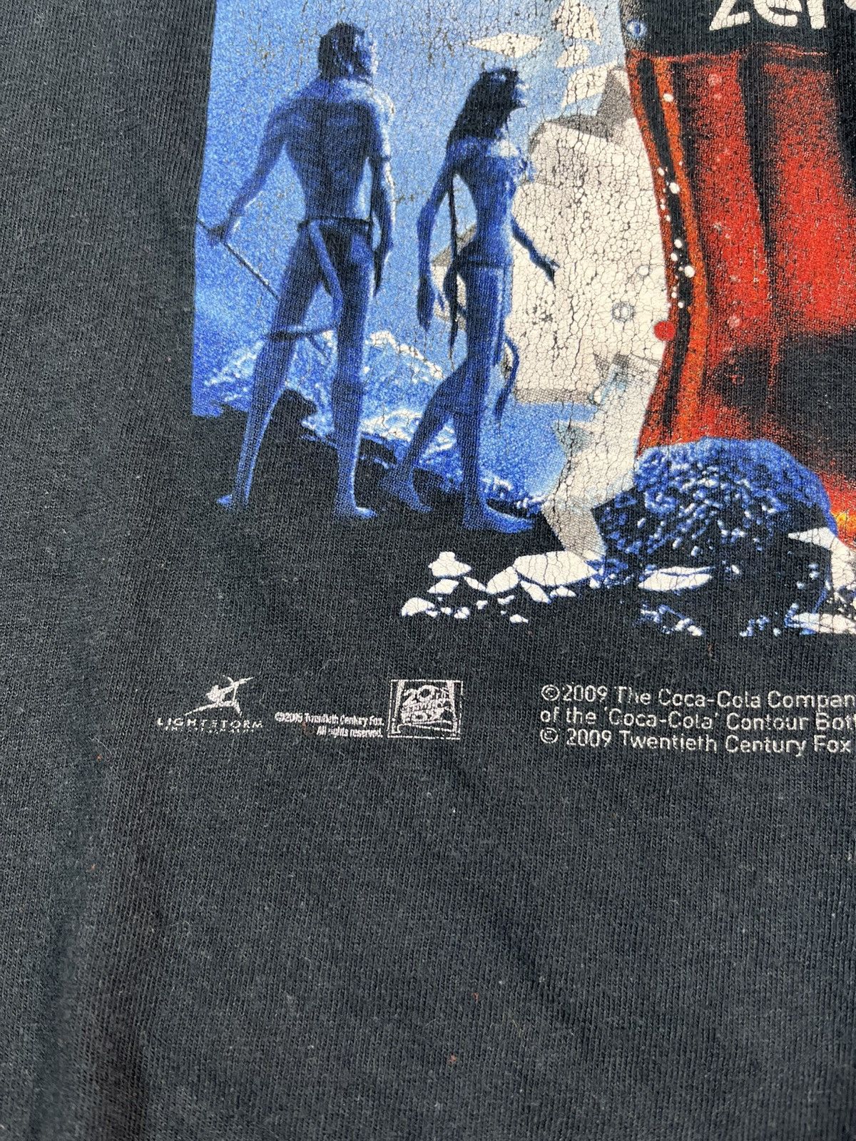 Coca Cola Vintage AVATAR Promo By Coca Cola Zero Very Rare T Shirt Size US M / EU 48-50 / 2 - 3 Thumbnail