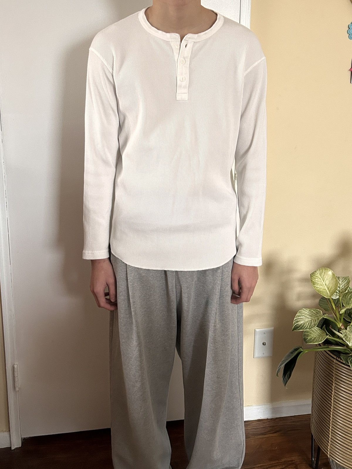 Other White Thermal Henley Size US M / EU 48-50 / 2 - 5 Thumbnail