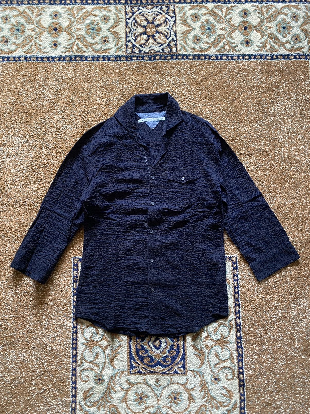 Issey Miyake Tete homme pleats button shirt Size US M / EU 48-50 / 2 - 1 Thumbnail