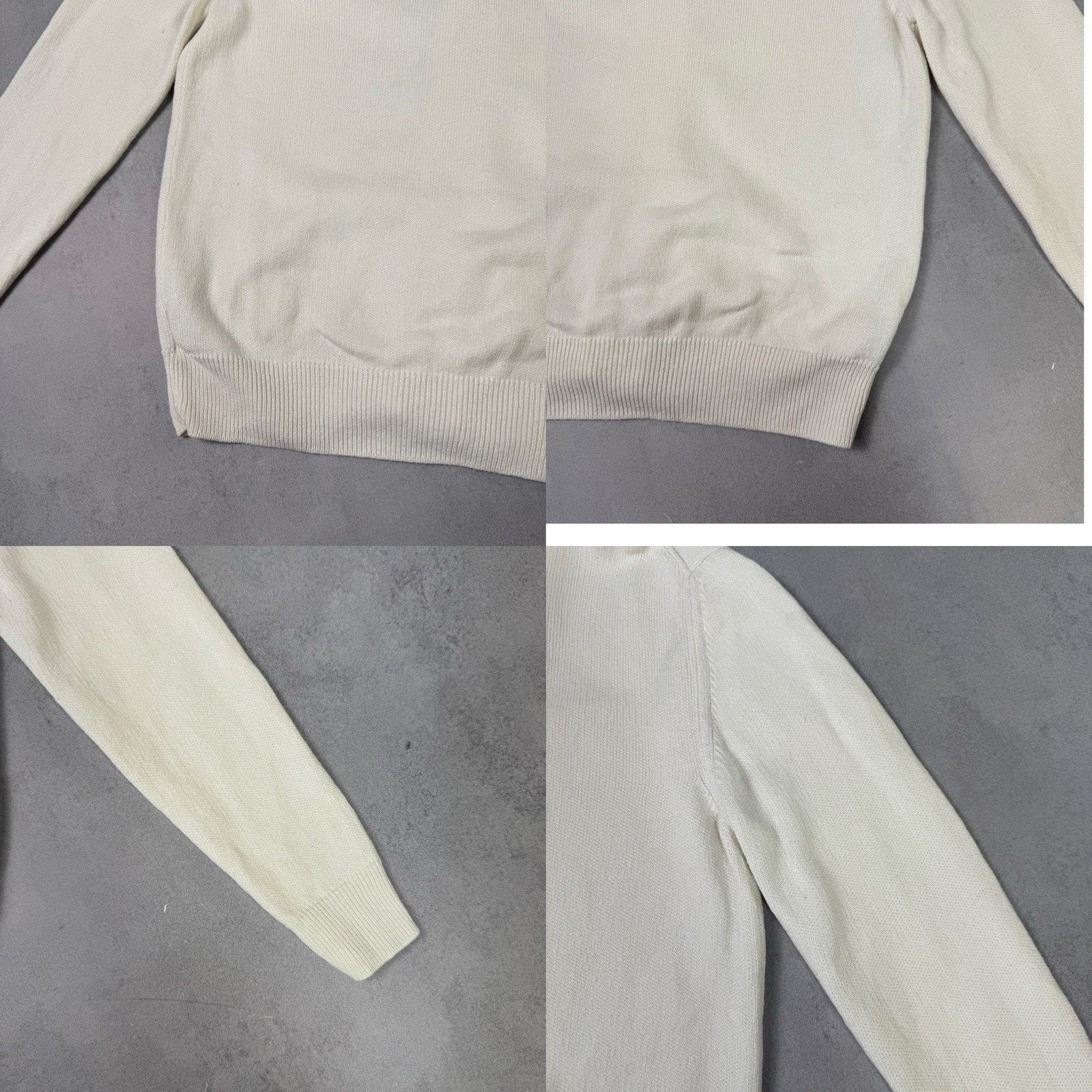 Zanone Zanone Men Linen/Cotton Cardigan Size 50 White Made In Italy Size US M / EU 48-50 / 2 - 23 Thumbnail