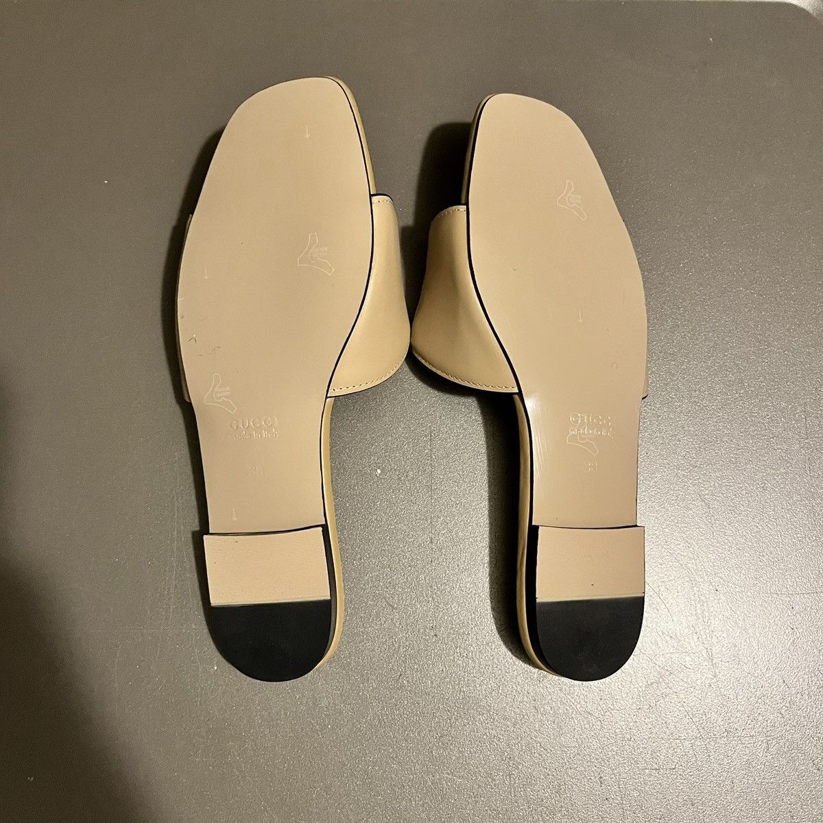 Gucci GUCCI Women's Slide Sandal with Interlocking G Size US 5.5 / IT 35.5 - 3 Thumbnail