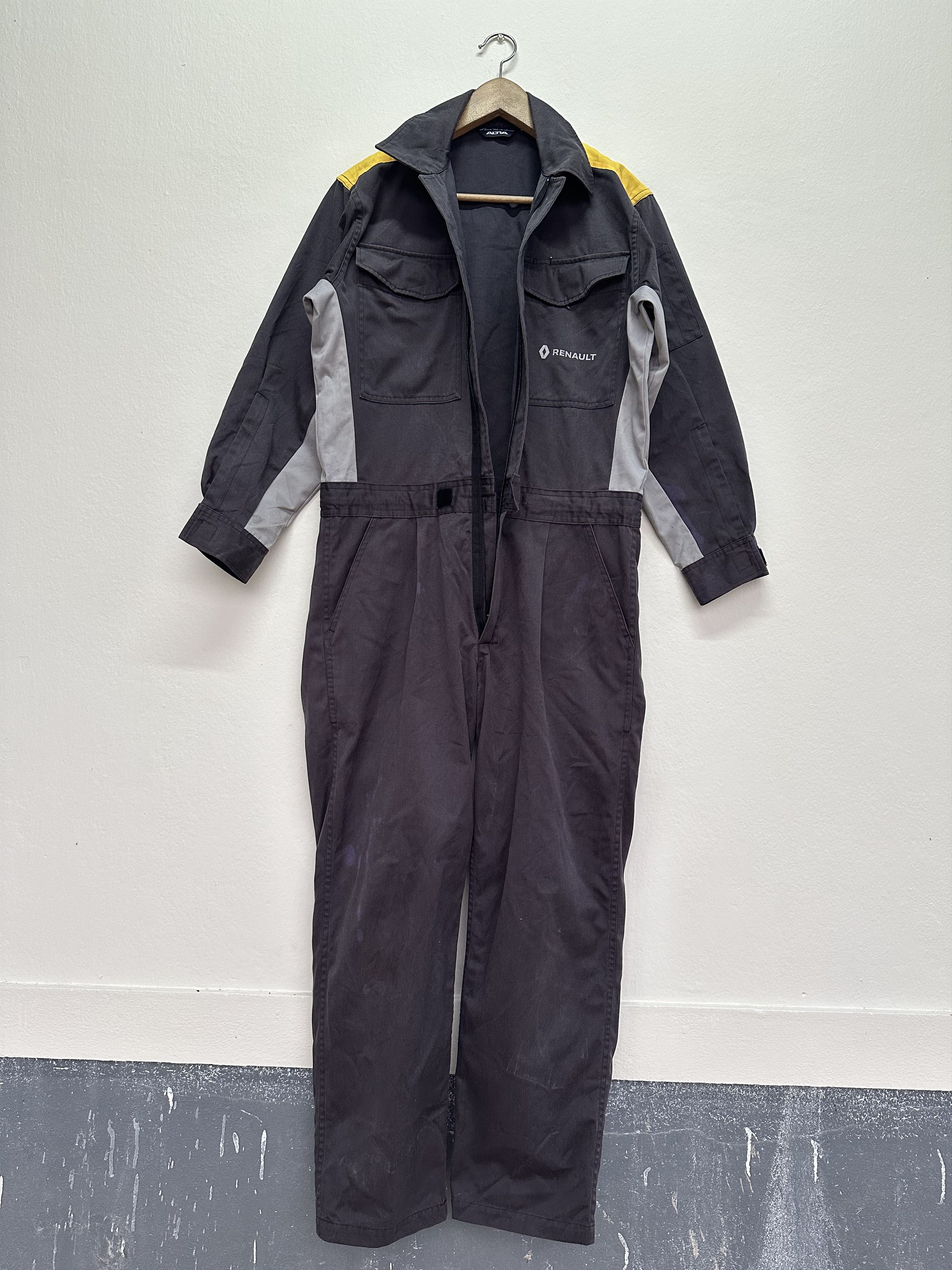 Sports Specialties Steal!! Vintage Renault Formula 1 Distressed Coverall Size US 33 - 6 Thumbnail