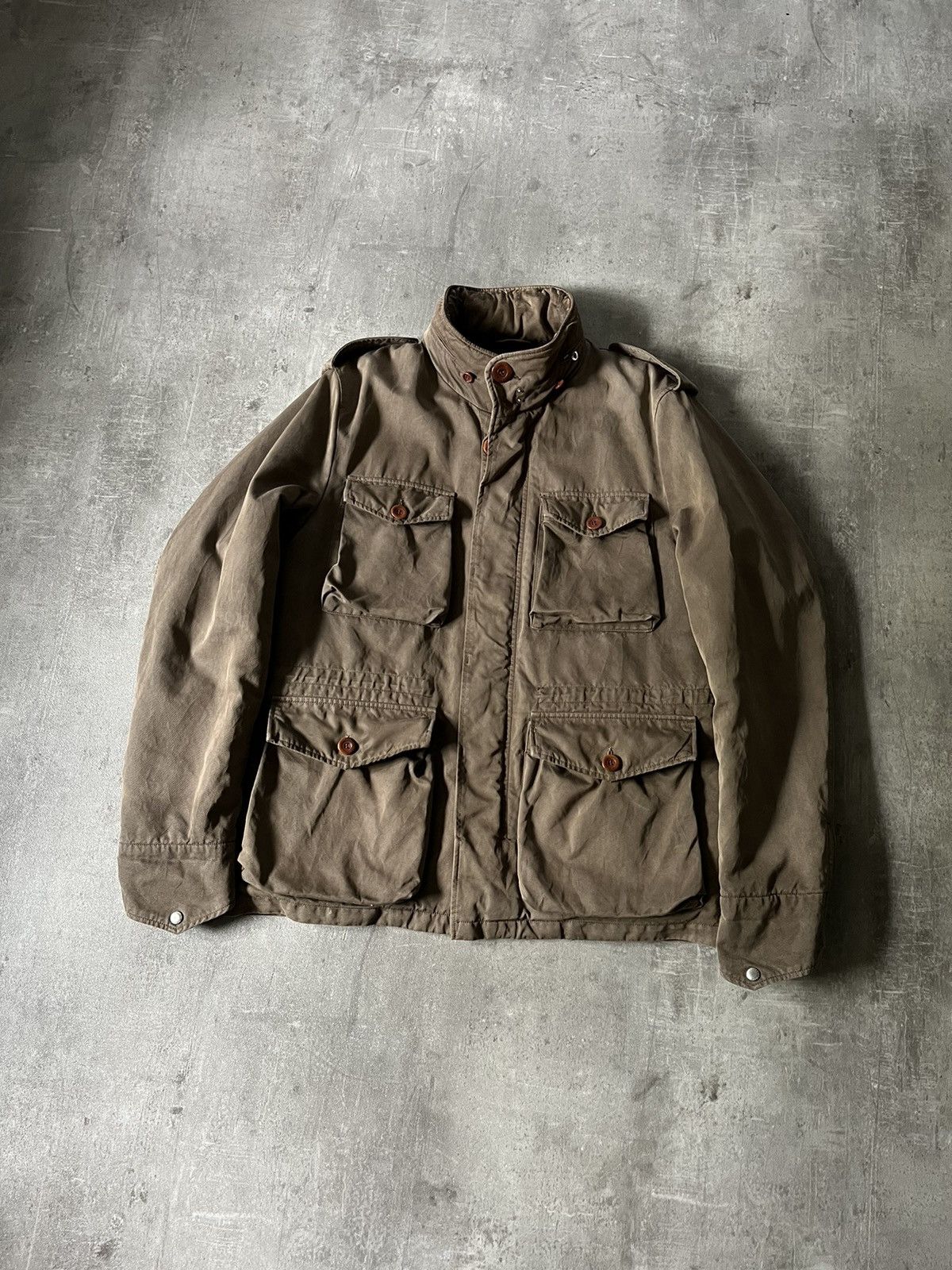 image of C P Company x Military C.p. Company Vintage Military Jacket Army Green, Men's (Size Medium)